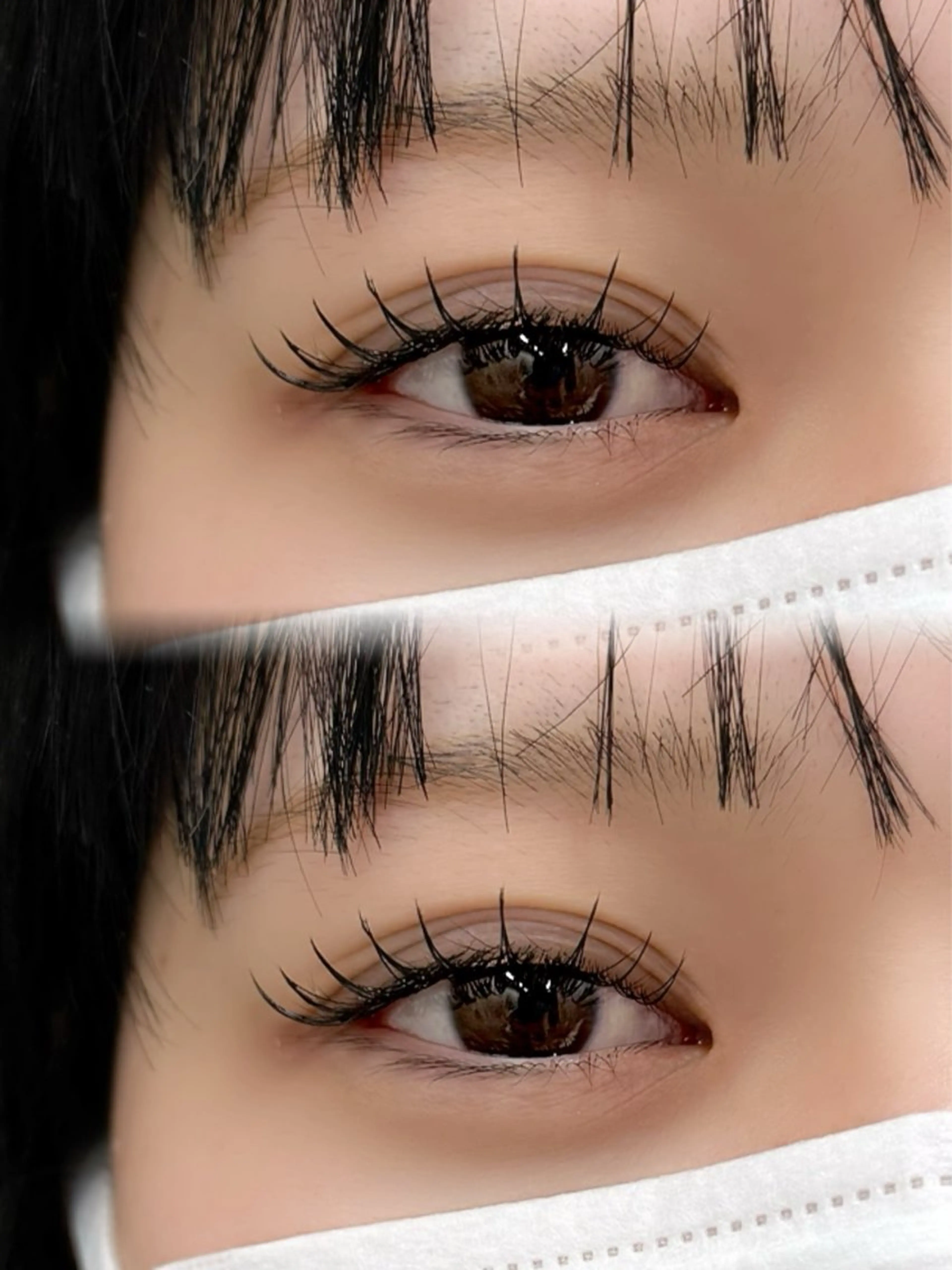 マツエク・マツパ Cカール フラットラッシュ マツエク Rayel 天王寺のマツエク・マツパデザイン