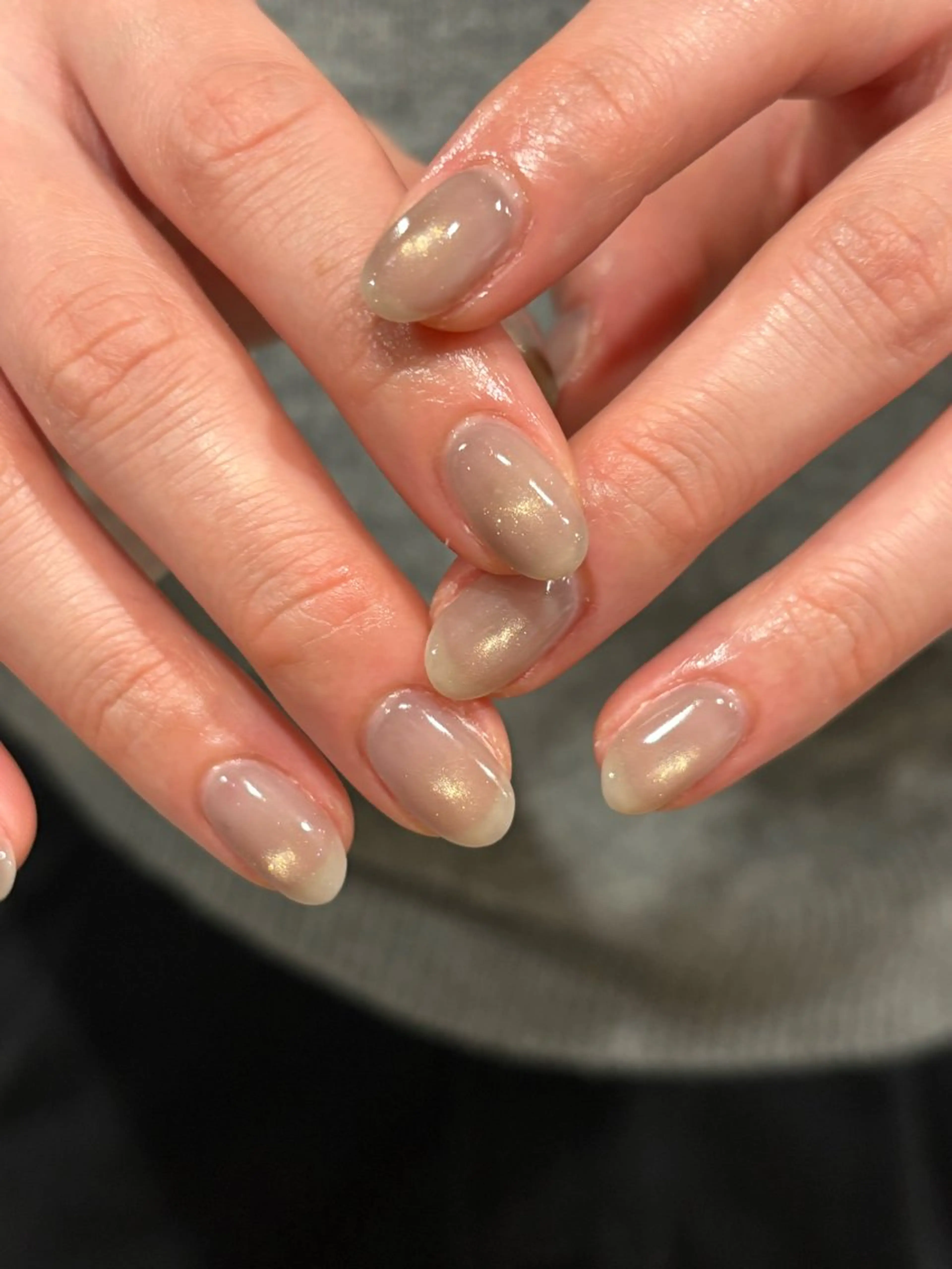 ネイル 氷ネイル・うるうるネイル マグネットネイル ogura maoのネイルデザイン