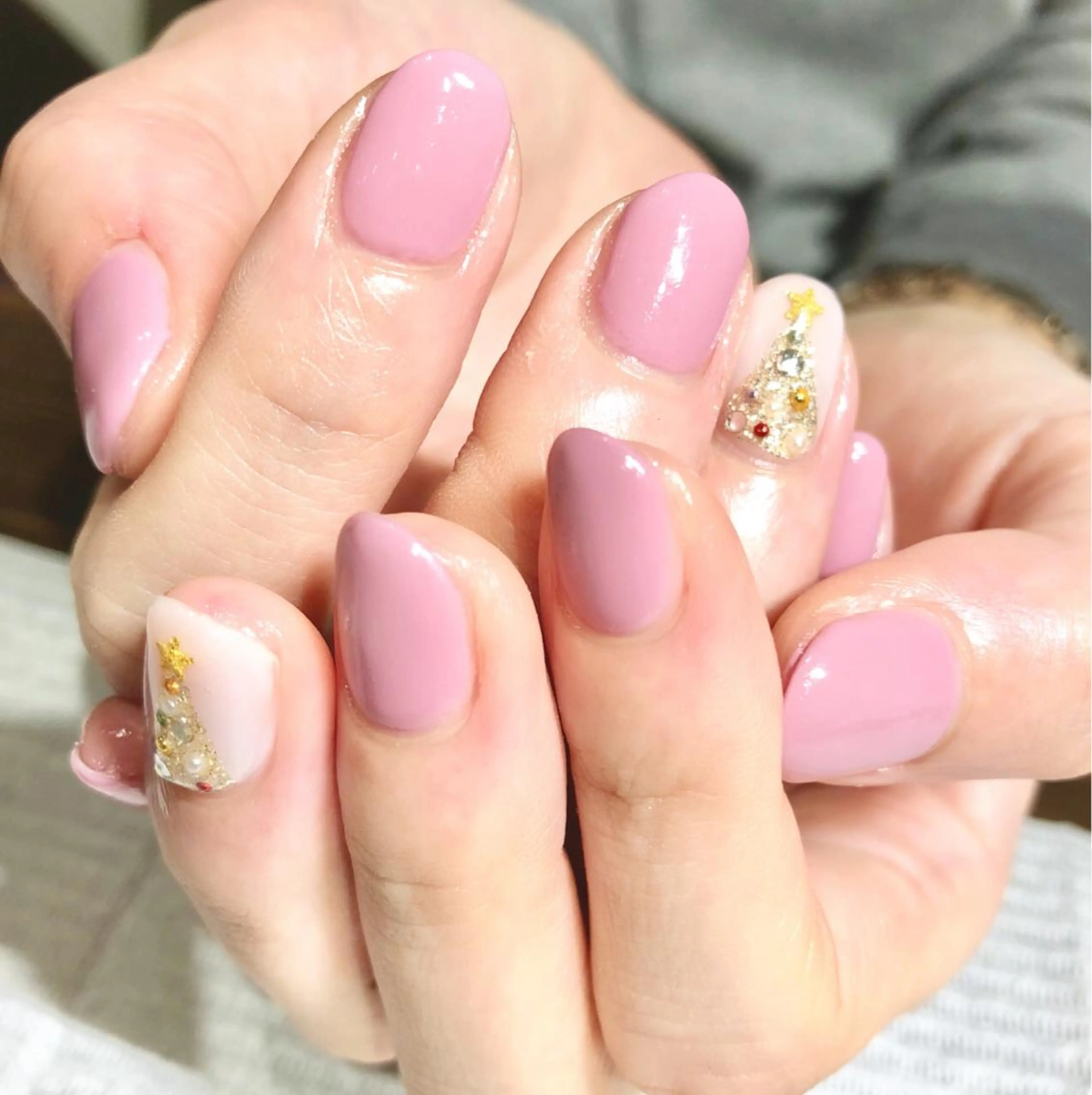 ネイル 冬ネイル クリスマス TRAM-nail moriizumiのネイルデザイン