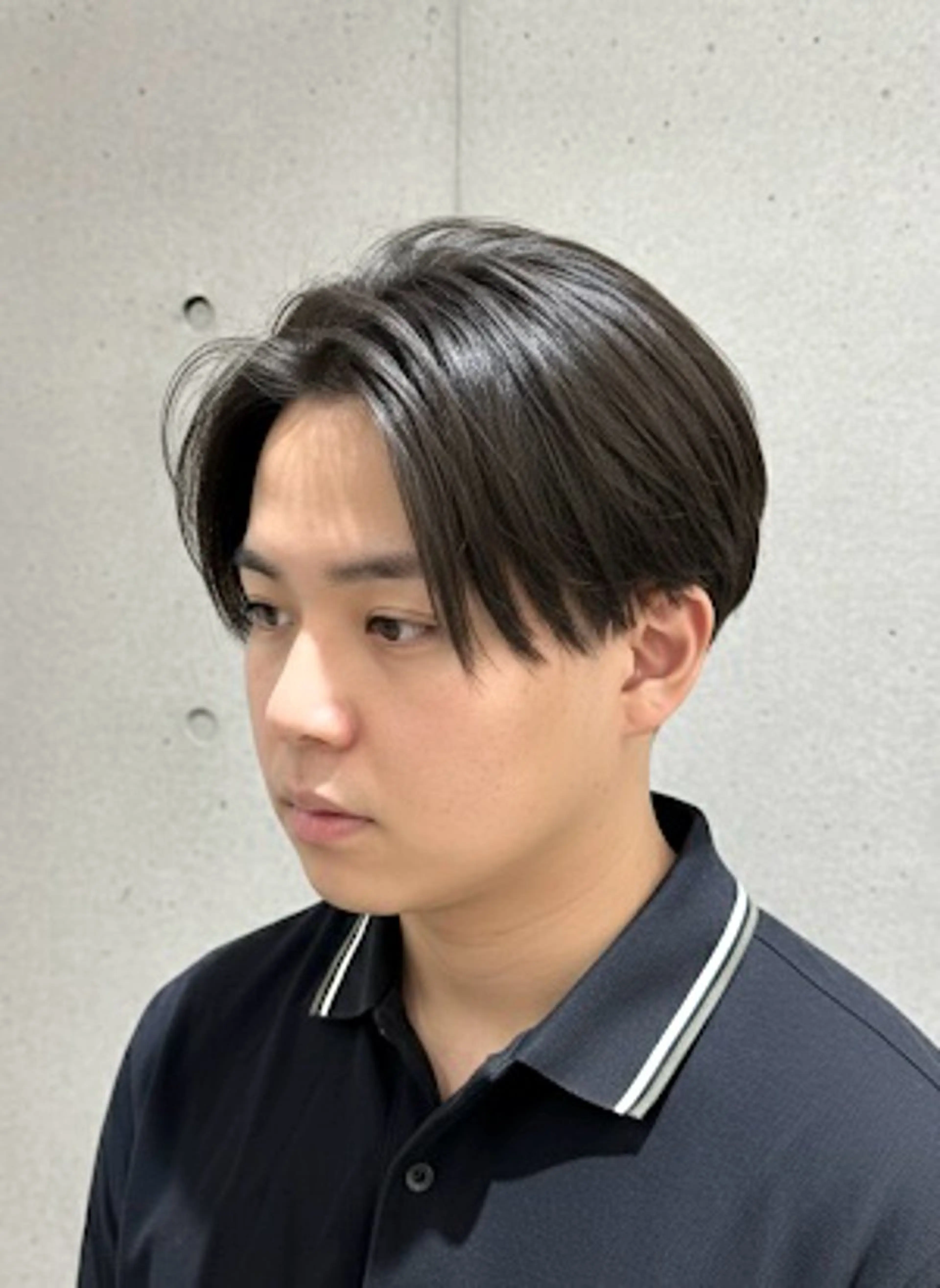 ショート メンズ 刈り上げ カット 大人メンズパーマ /石川瑠青のヘアスタイル