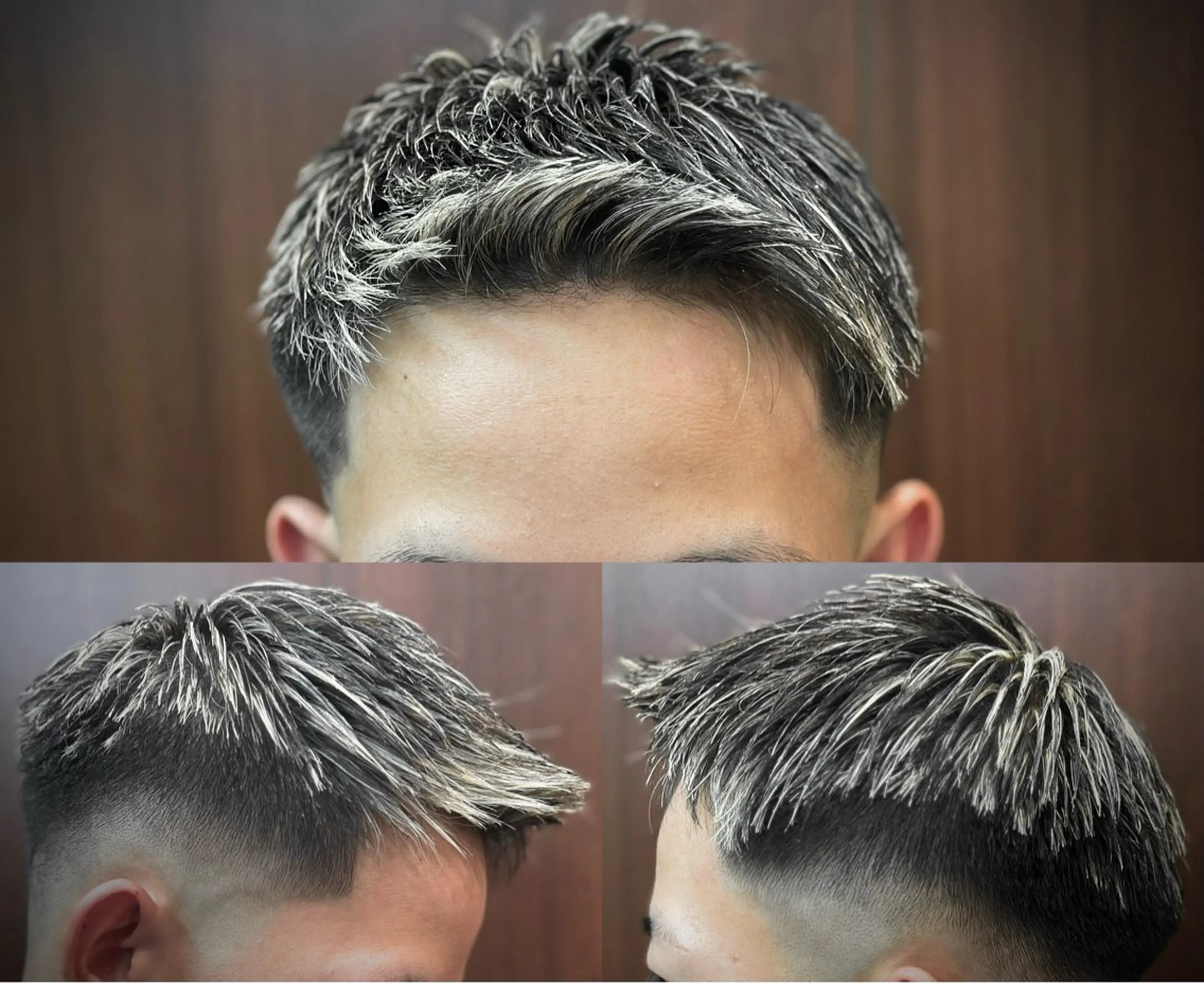 ショート カラー メッシュ 杉本 和大のヘアスタイル