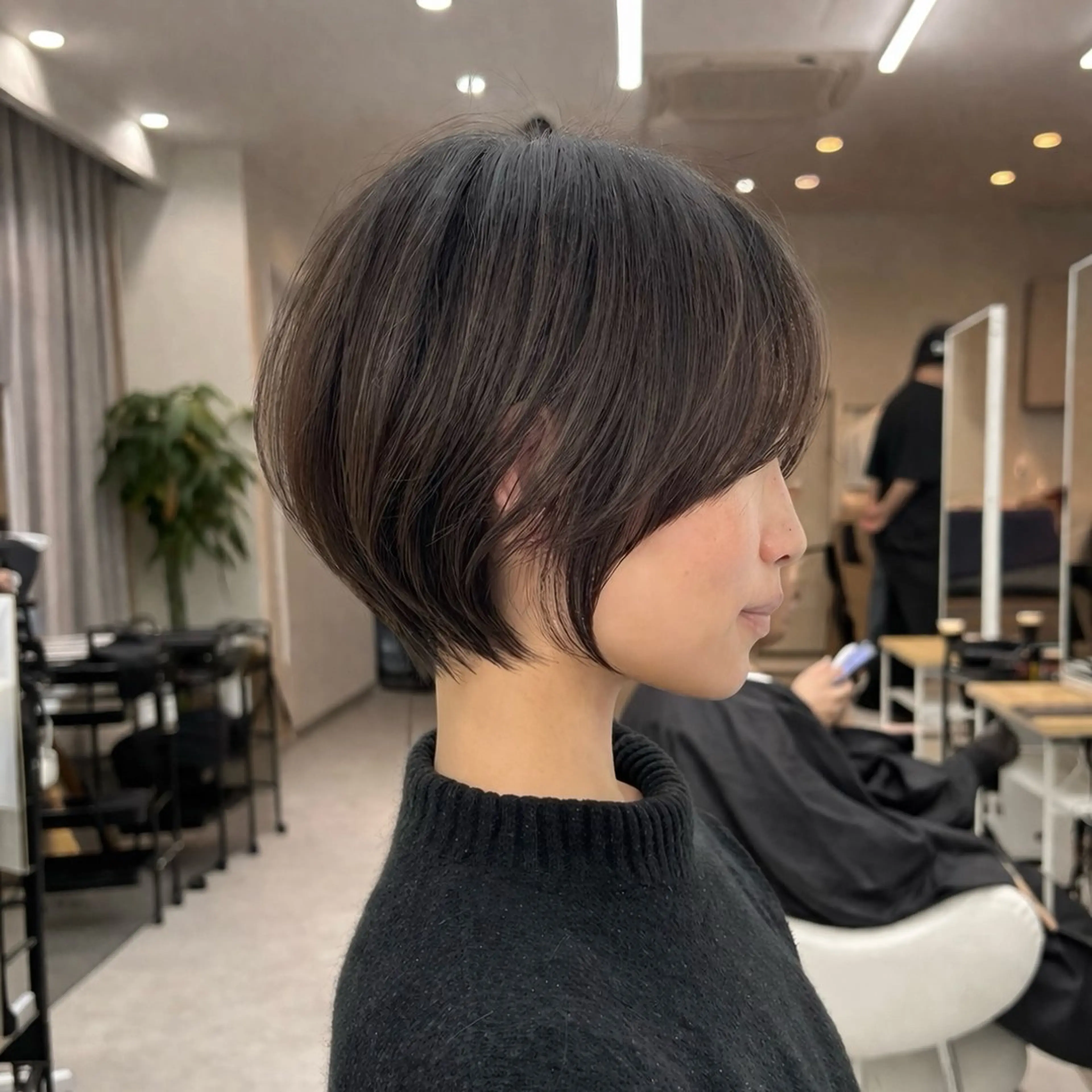 ショート 似合わせカット ショートヘア トリートメント manami/ ハッシュレイヤーのヘアスタイル