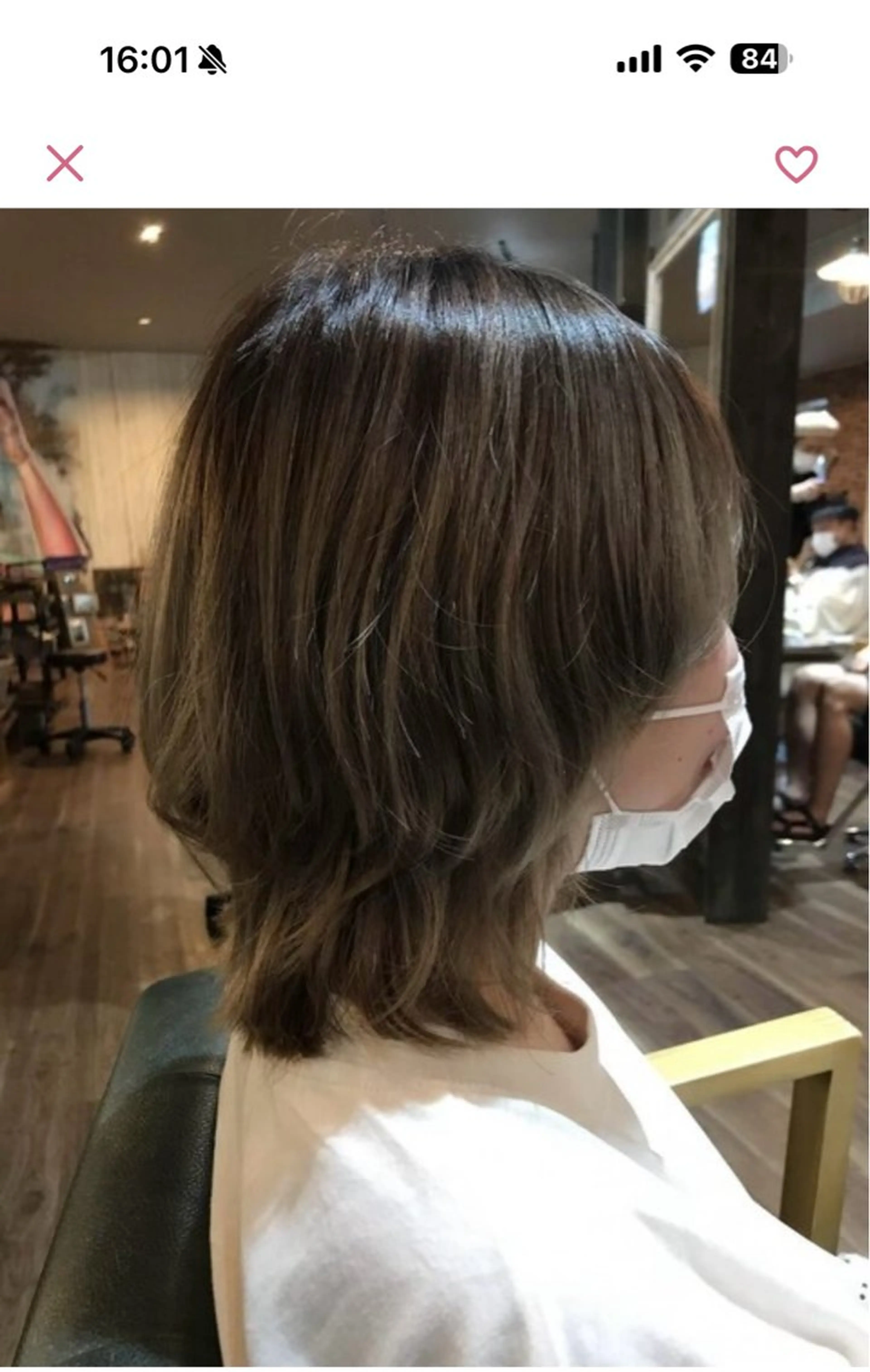 カラー 小川 優のヘアスタイル