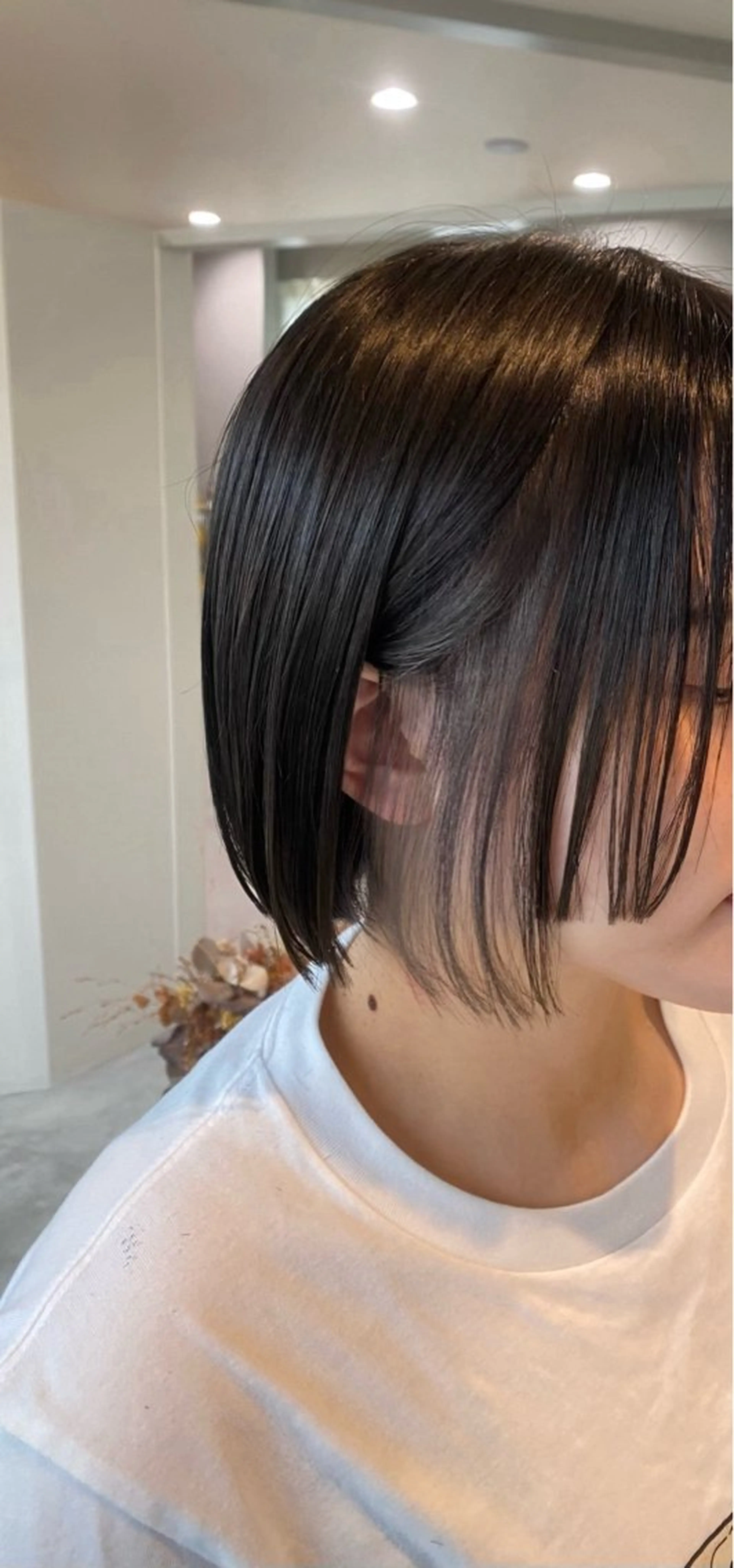 カラー カット ヘアカラー aimee 北垣 愛夏のヘアスタイル