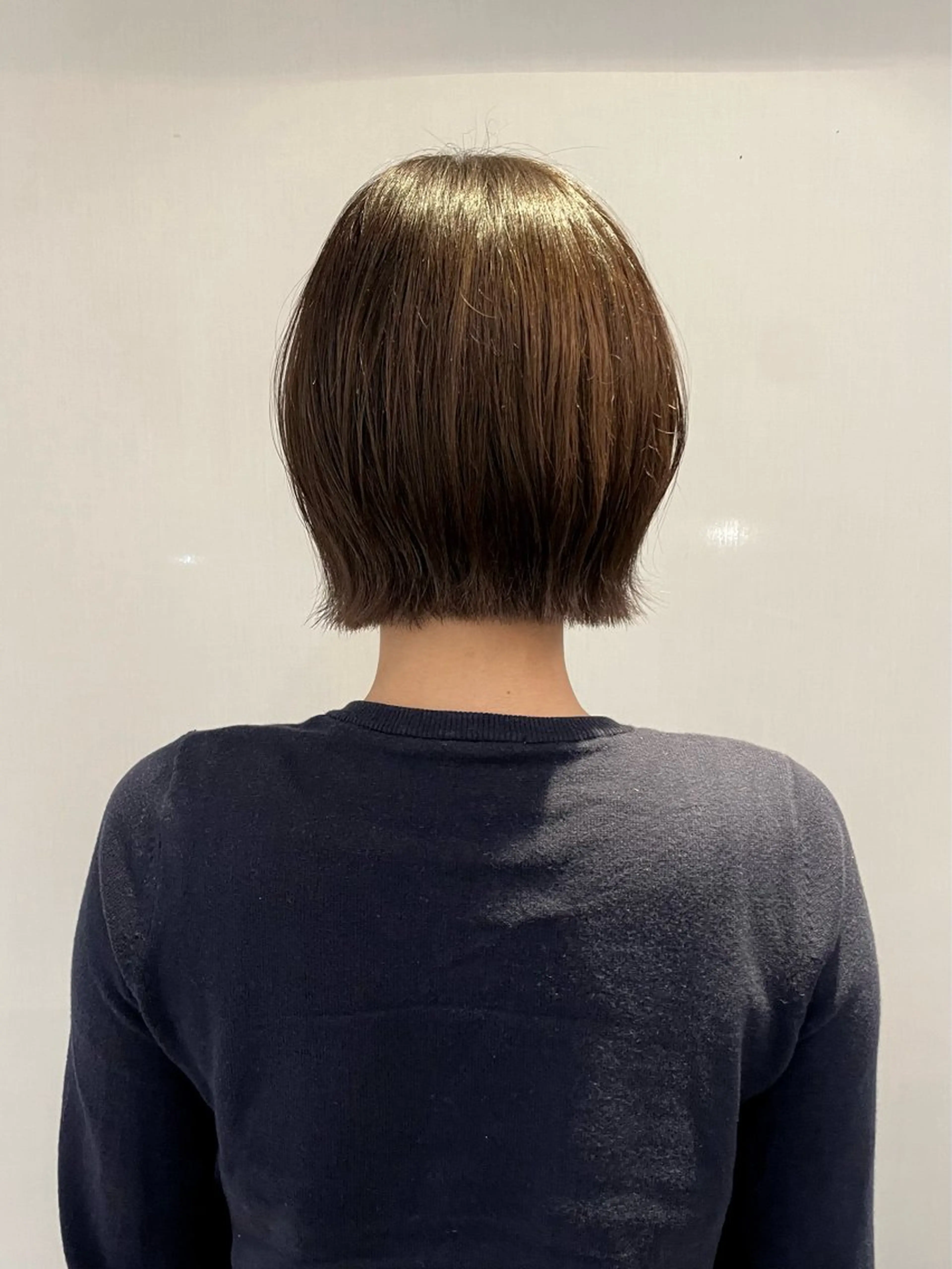 ショート SAUT銀座所属・石川玲菜/ 髪質改善ボブ/メンズのヘアスタイル