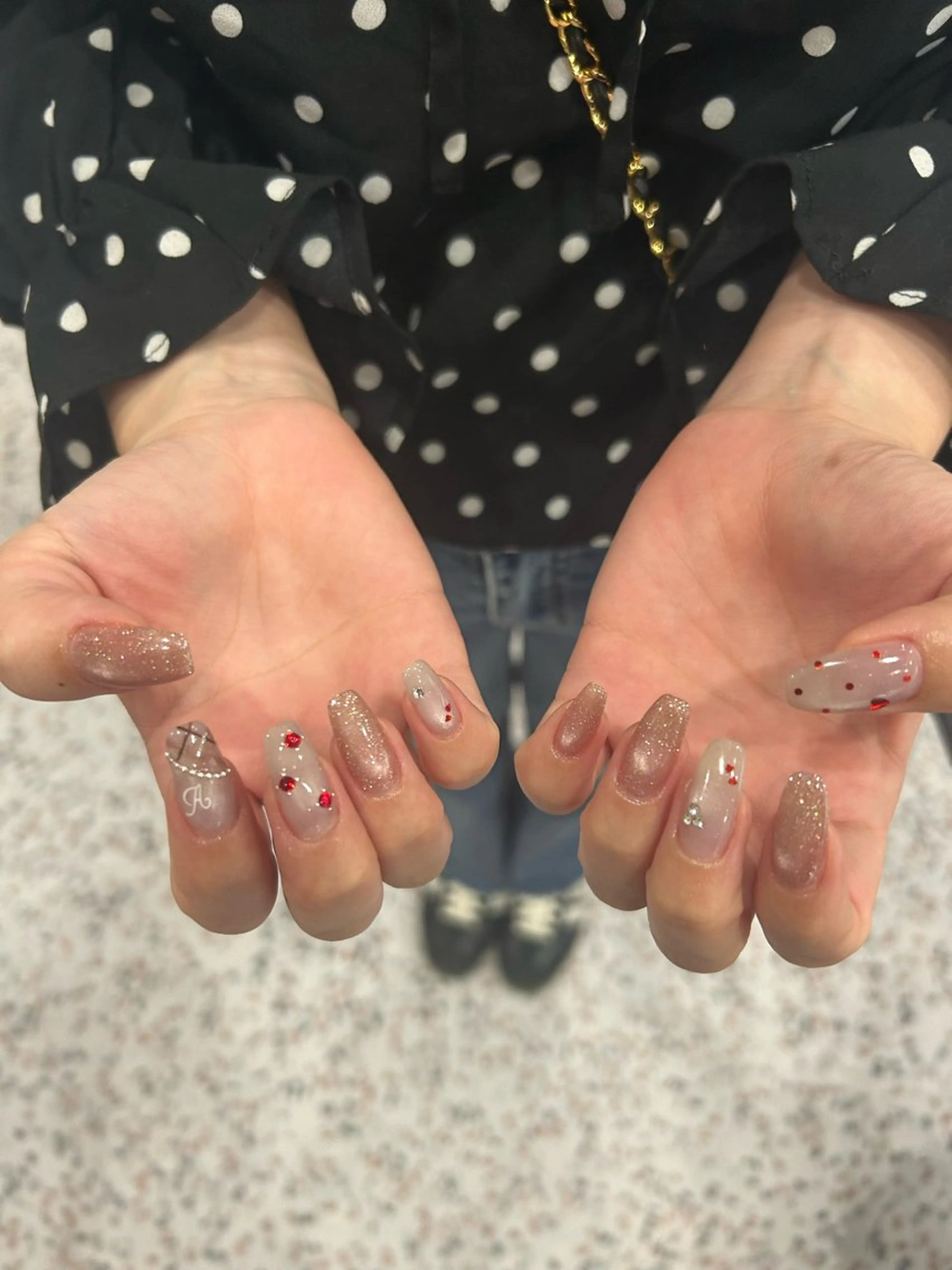 ネイル ハンドネイル 小松 千冬snazzyのネイルデザイン