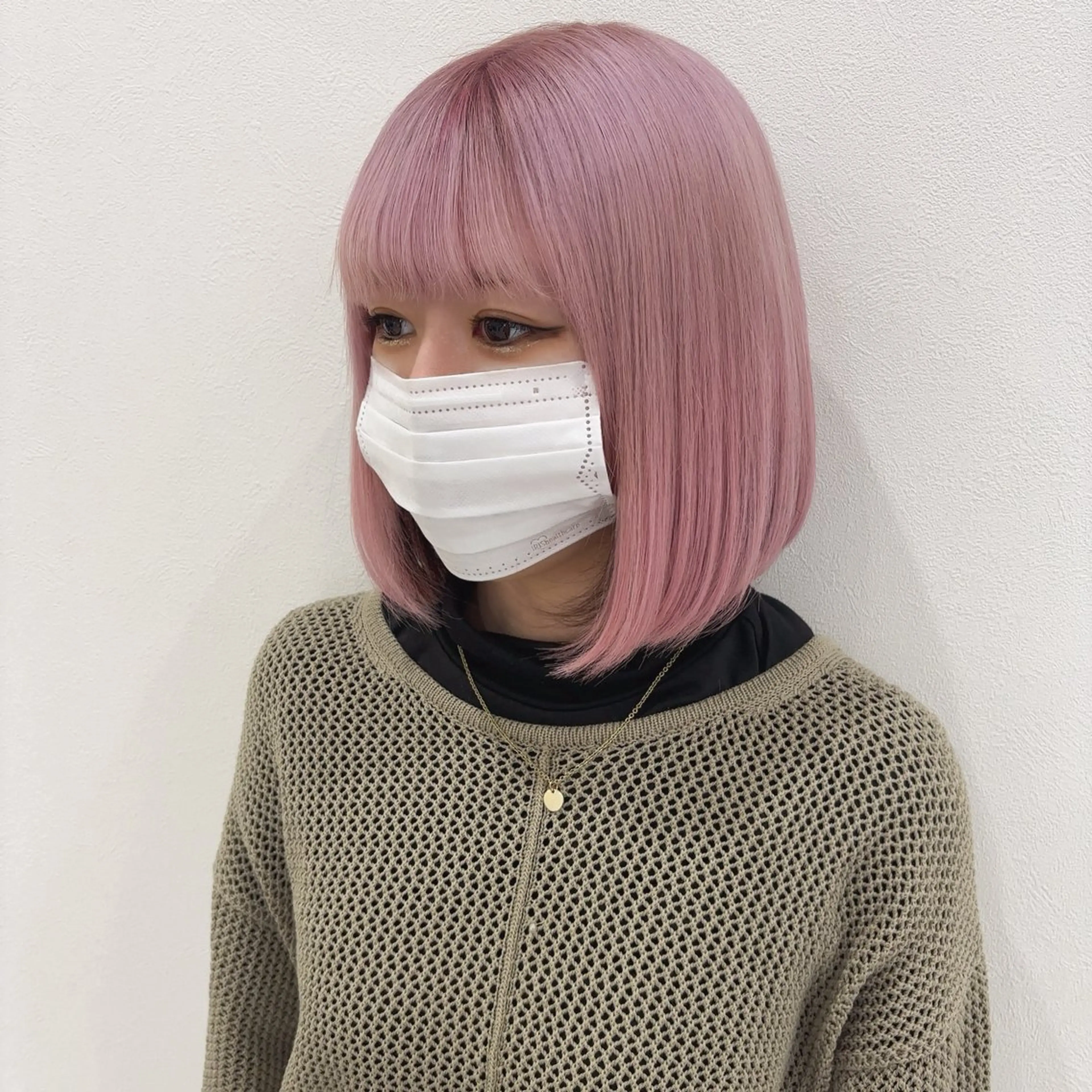 カラー ピンクカラー REM天童店 伊藤汐里のヘアスタイル