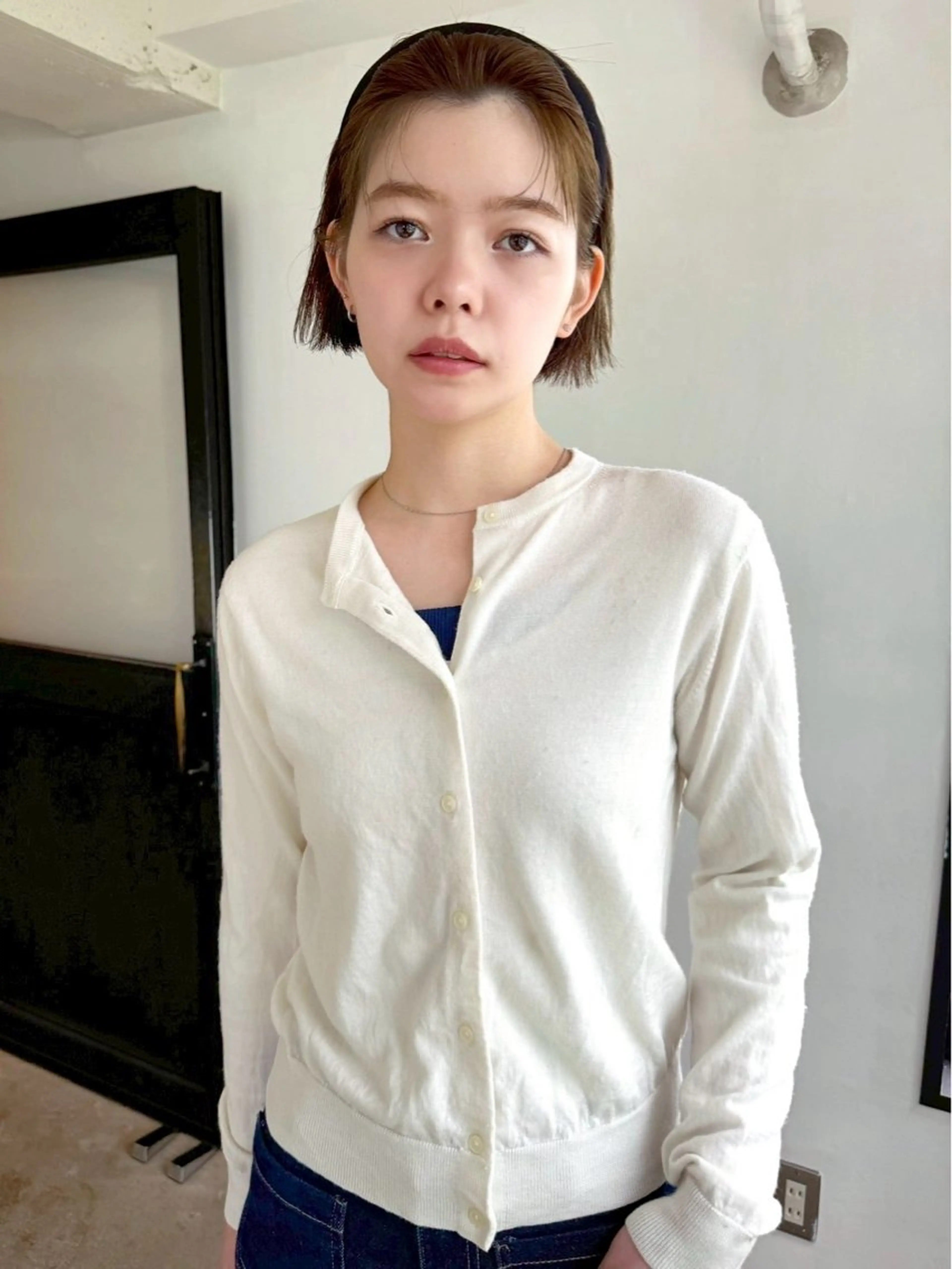 ショート カラー カット ヘアカラー レイヤーカット🍏 透明感カラー/ののかのヘアスタイル