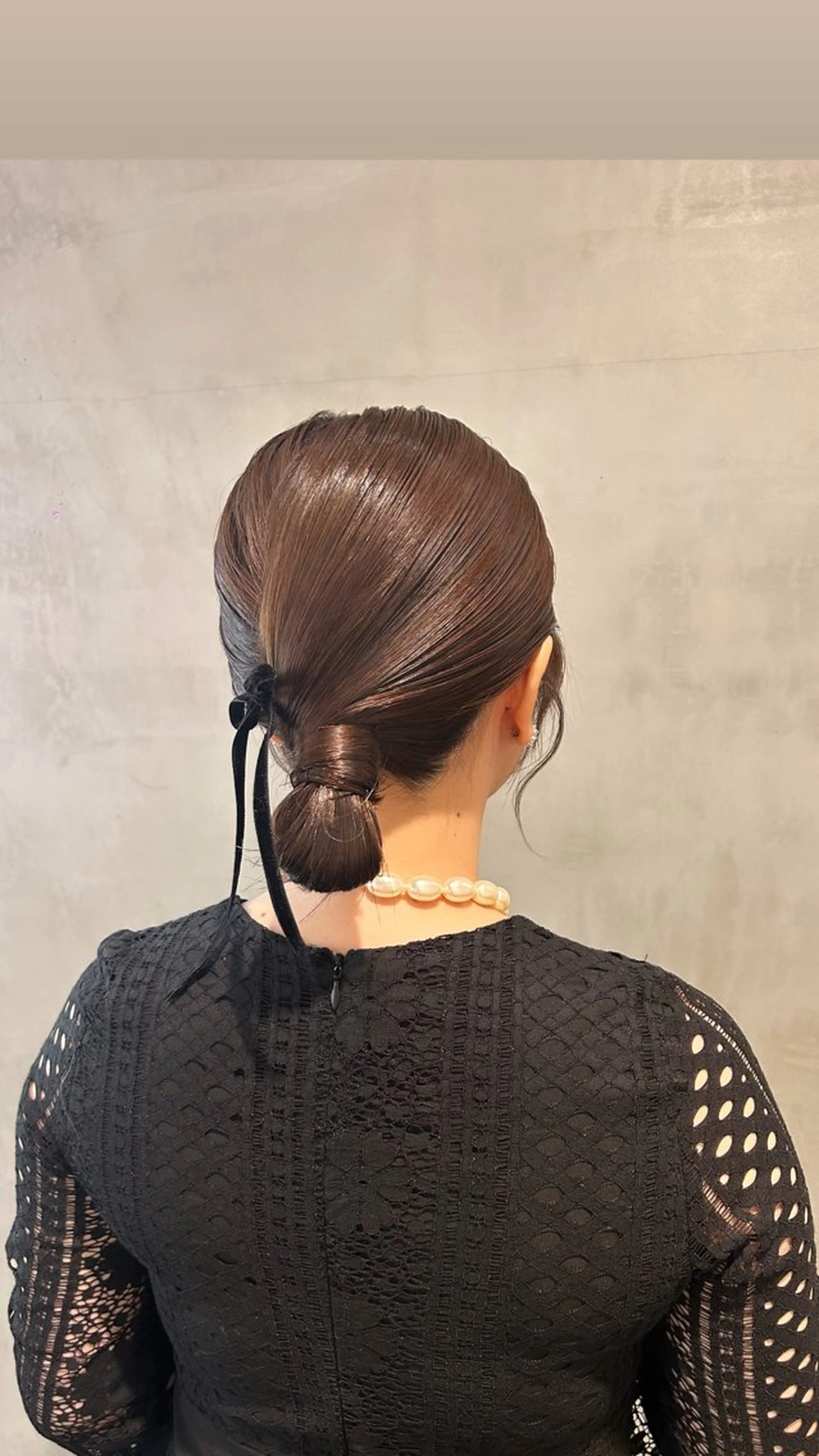 ミディアム ヘアアレンジ ヘアセット タナカ カナ🫧のヘアスタイル