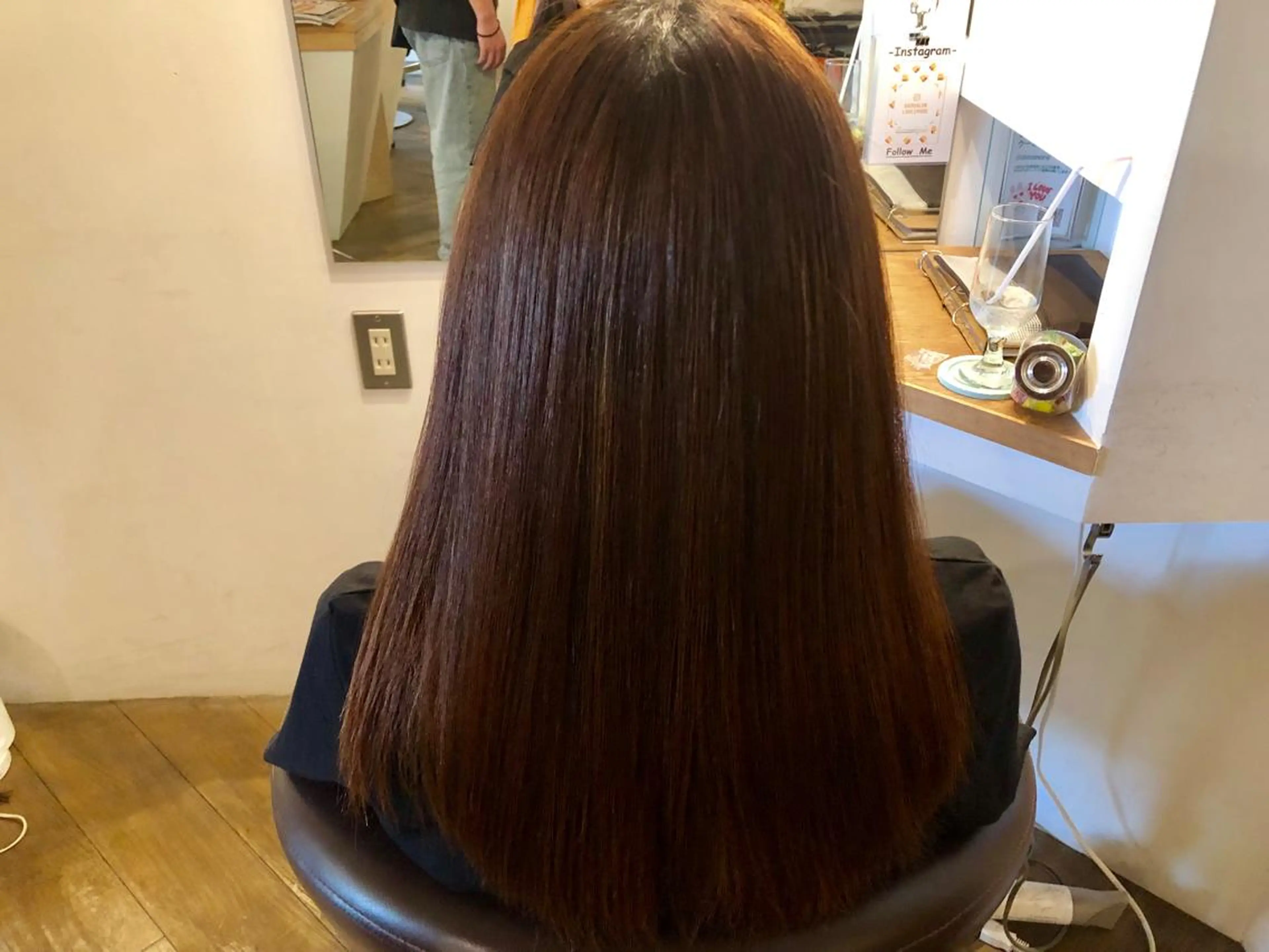 ロング トリートメント カット 縮毛矯正 白髪ぼかし/メンズ パーマ/近野浩隆のヘアスタイル