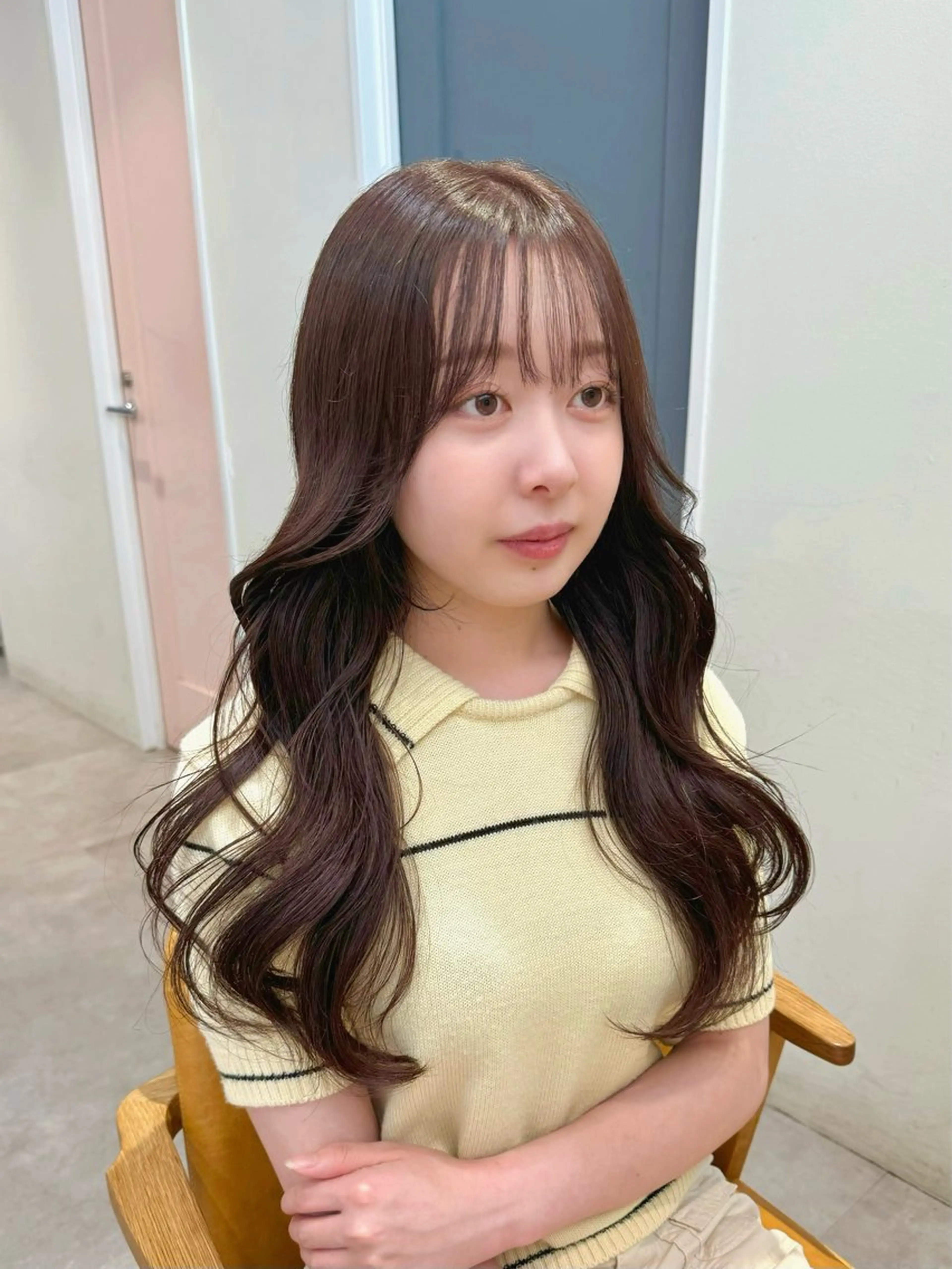 ロング カラー ayaka♡ 柔らかカラーのヘアスタイル