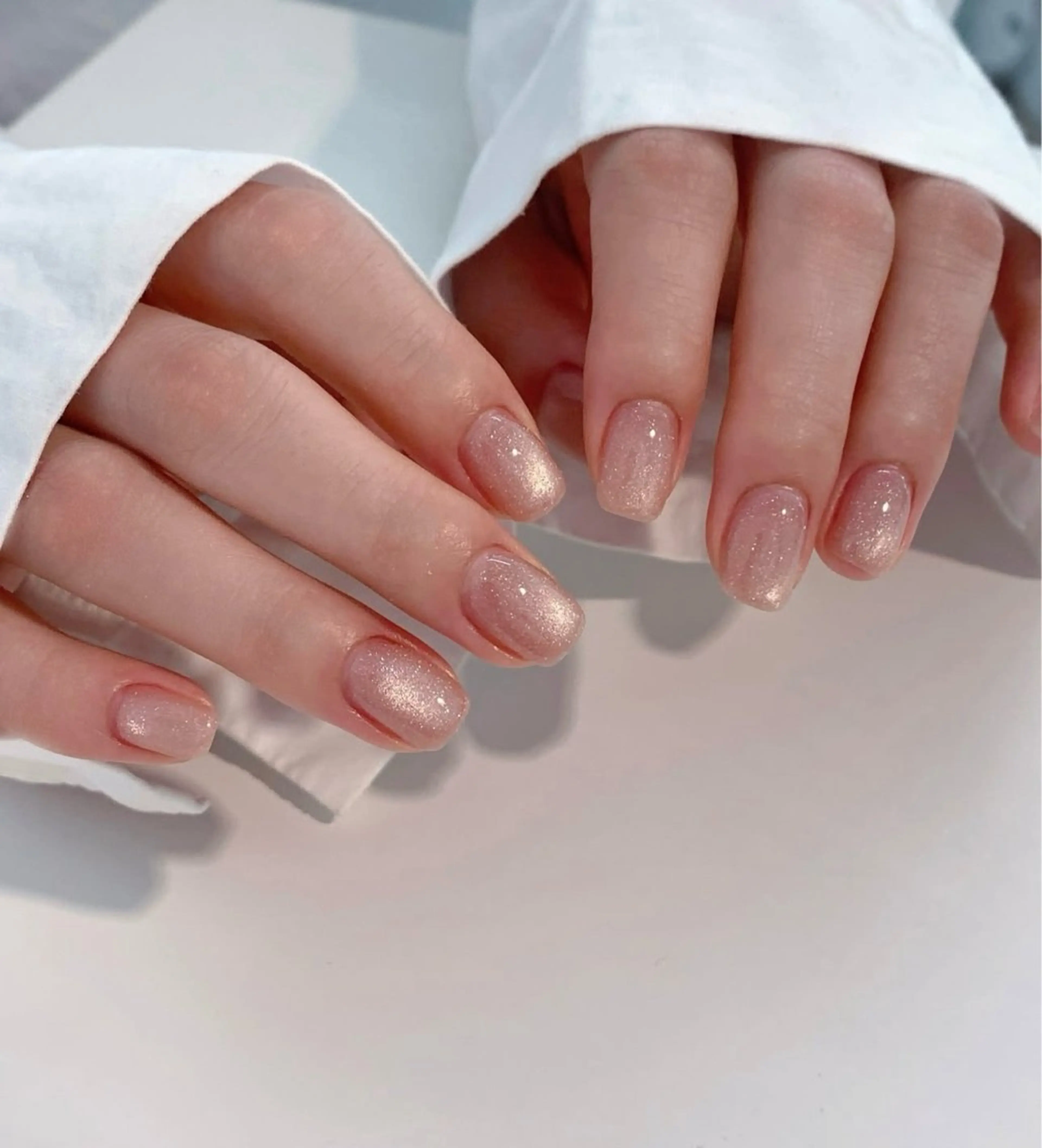 ネイル 韓国ネイル 持ち込み ニュアンスネイル ネイルチップ ハンドネイル TABI ANA.CHUOのネイルデザイン