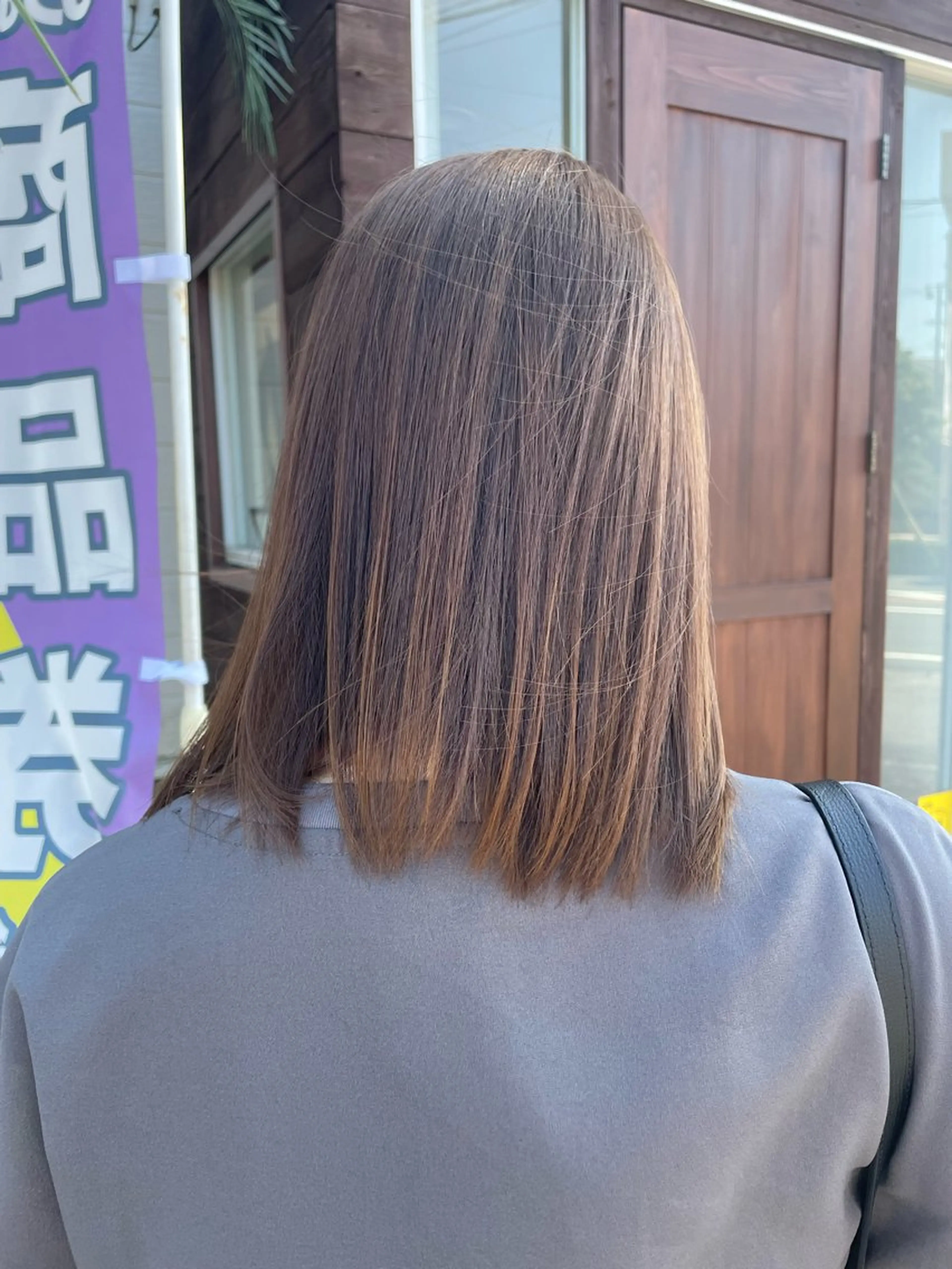 セミロング カラー 甲斐 さおりのマツエク・マツパデザイン