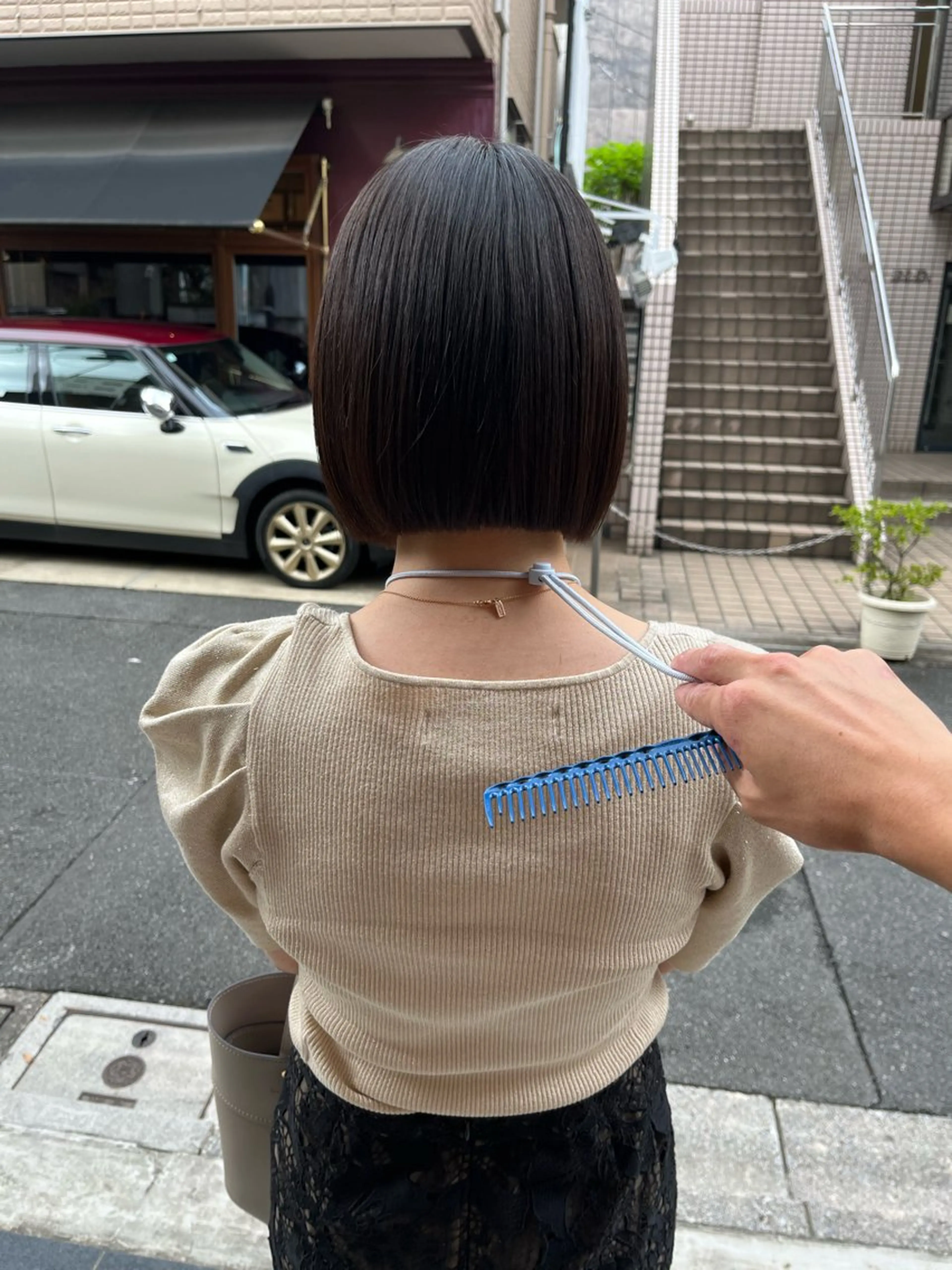 ショート カラー カット ヘアカラー 縮毛矯正 トリートメント ハイトーン/美髪矯正 🍃大江拓実のヘアスタイル