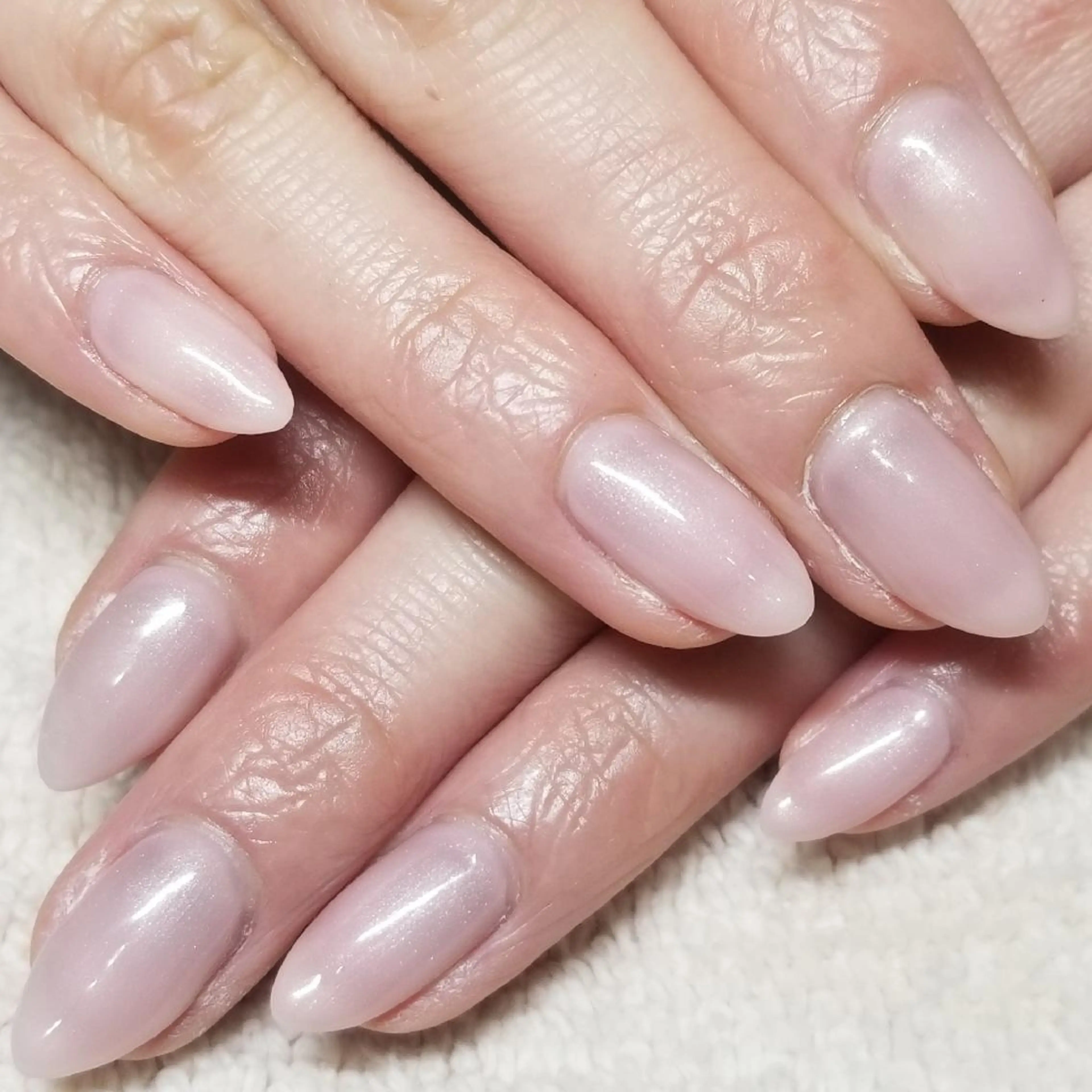 ネイル ワンカラーネイル ピンク ハンドネイル よしだ ひろきのネイルデザイン