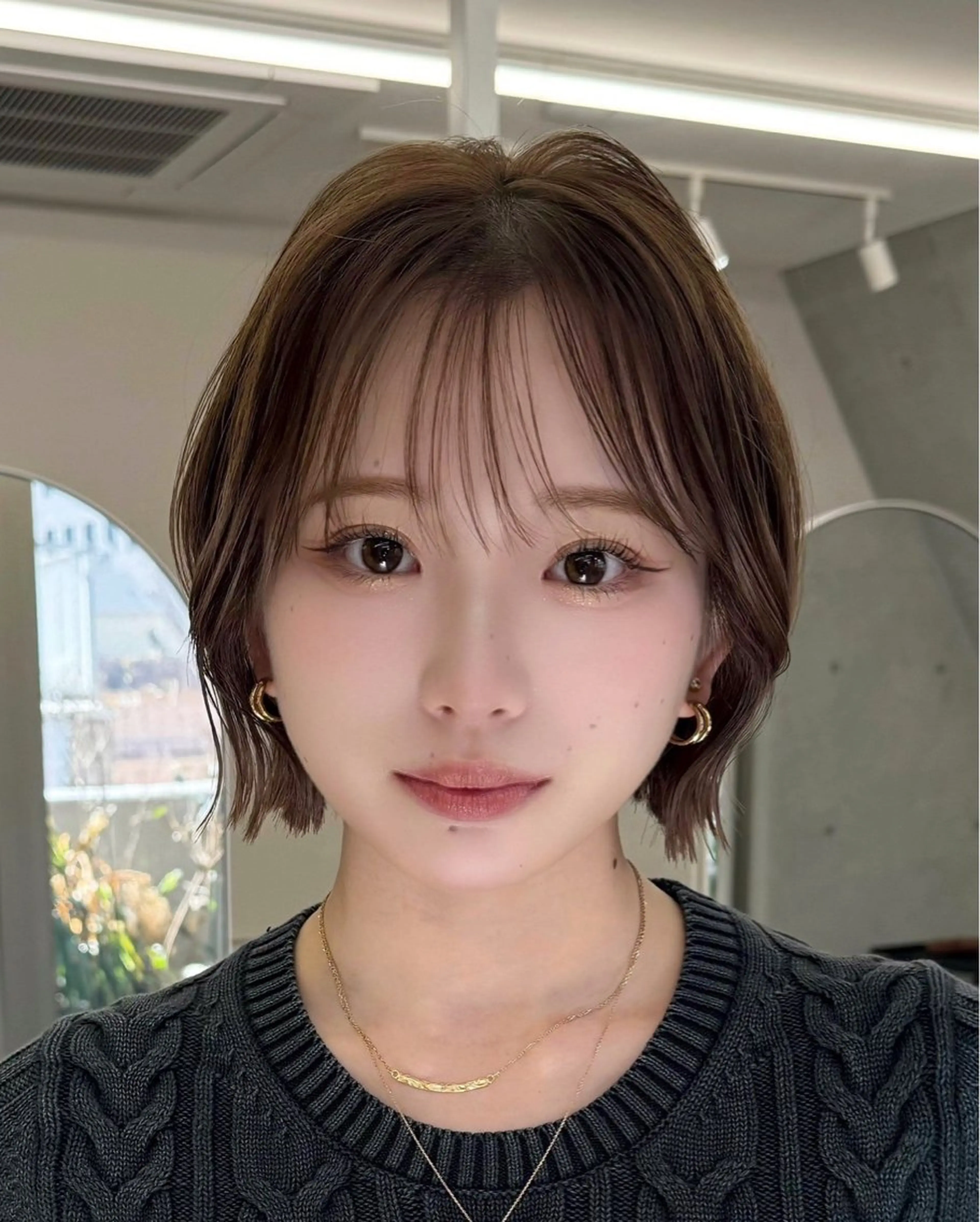 ショート sand池袋所属・似合わせボブカット ISAKIのヘアスタイル