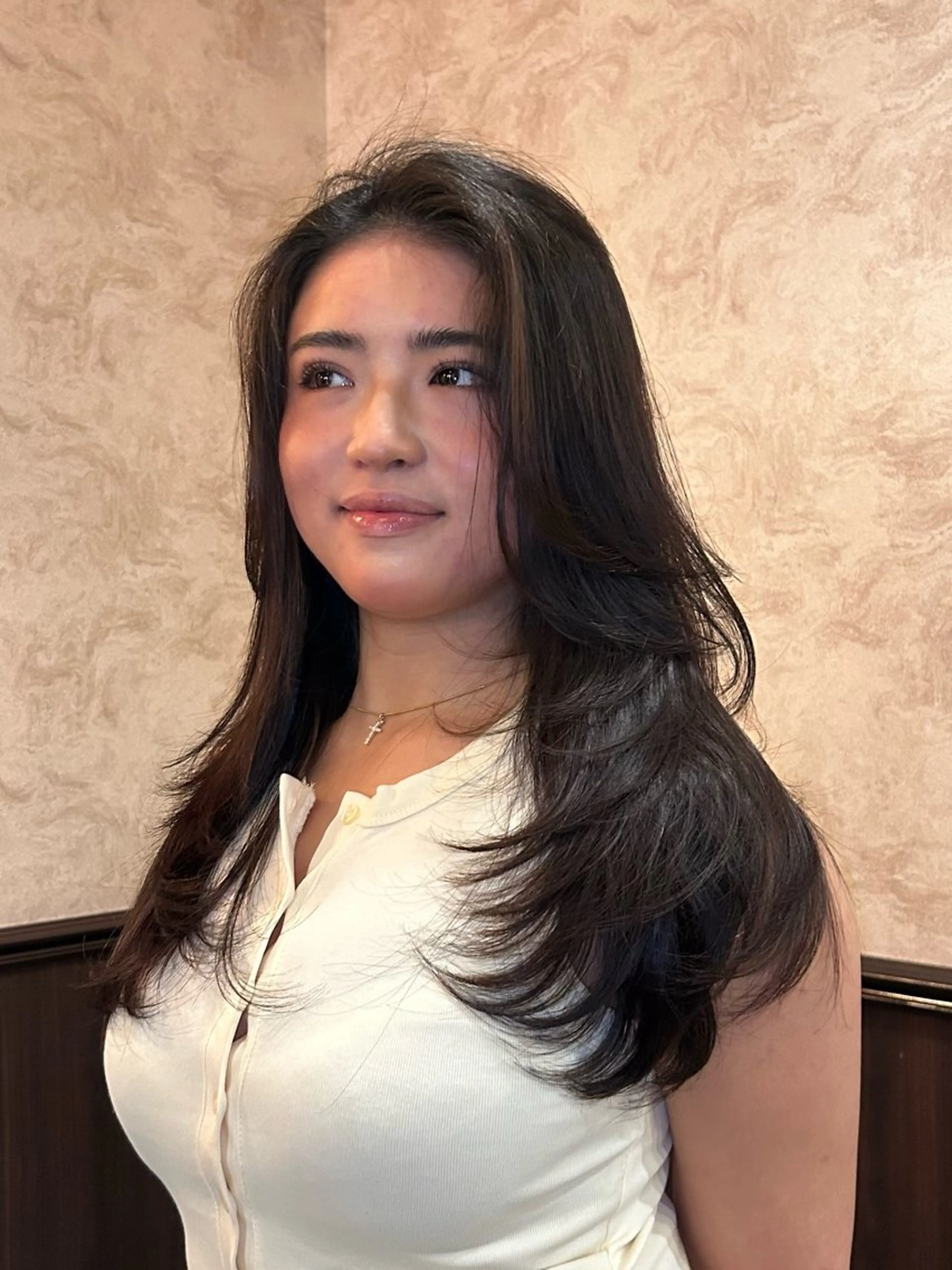 【 圧倒的艶で人気No.1✨ 】INOAカラー + 1stepトリートメントの写真