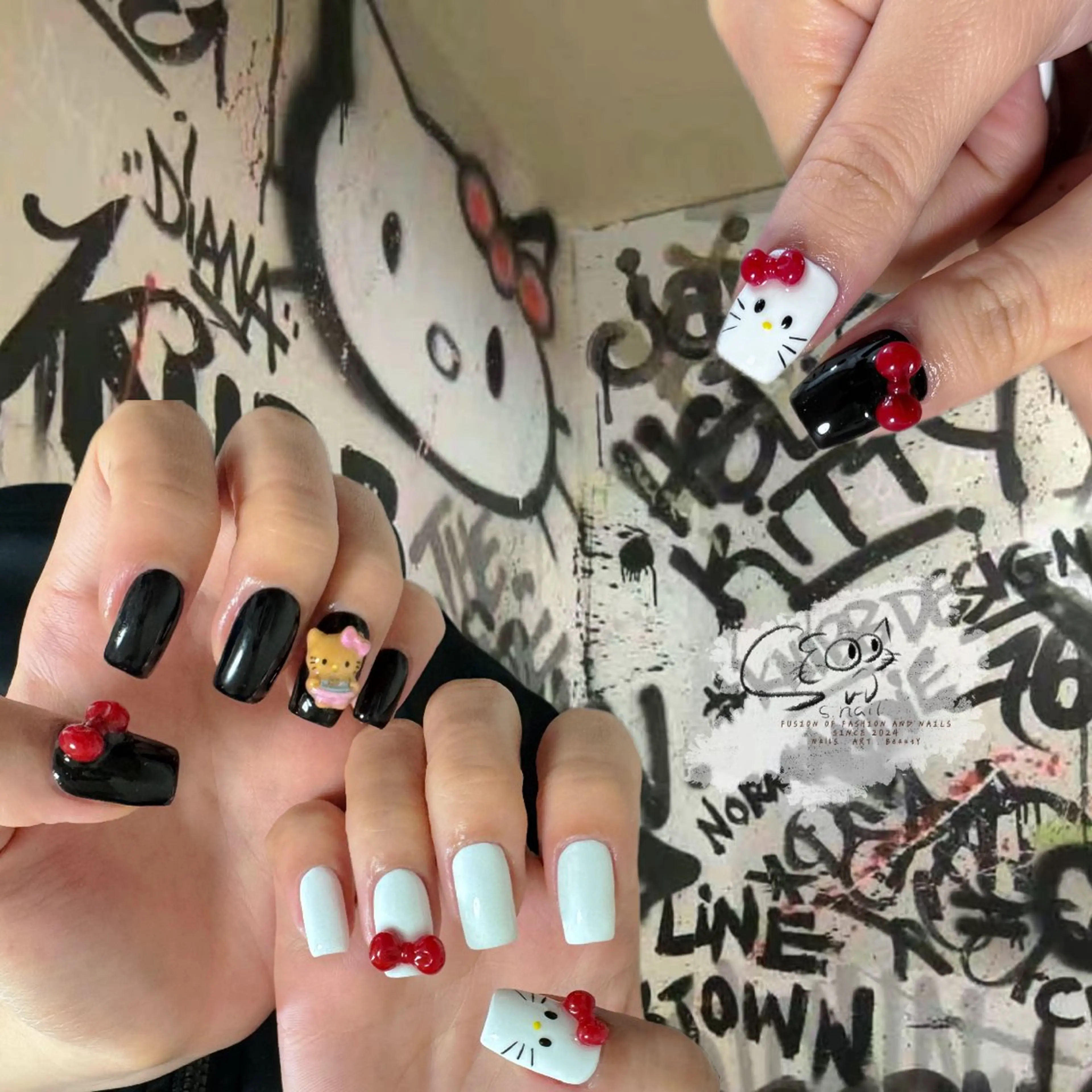 ネイル チークネイル フレンチネイル グラデーション マグネットネイル ワンカラーネイル S.nail _のネイルデザイン