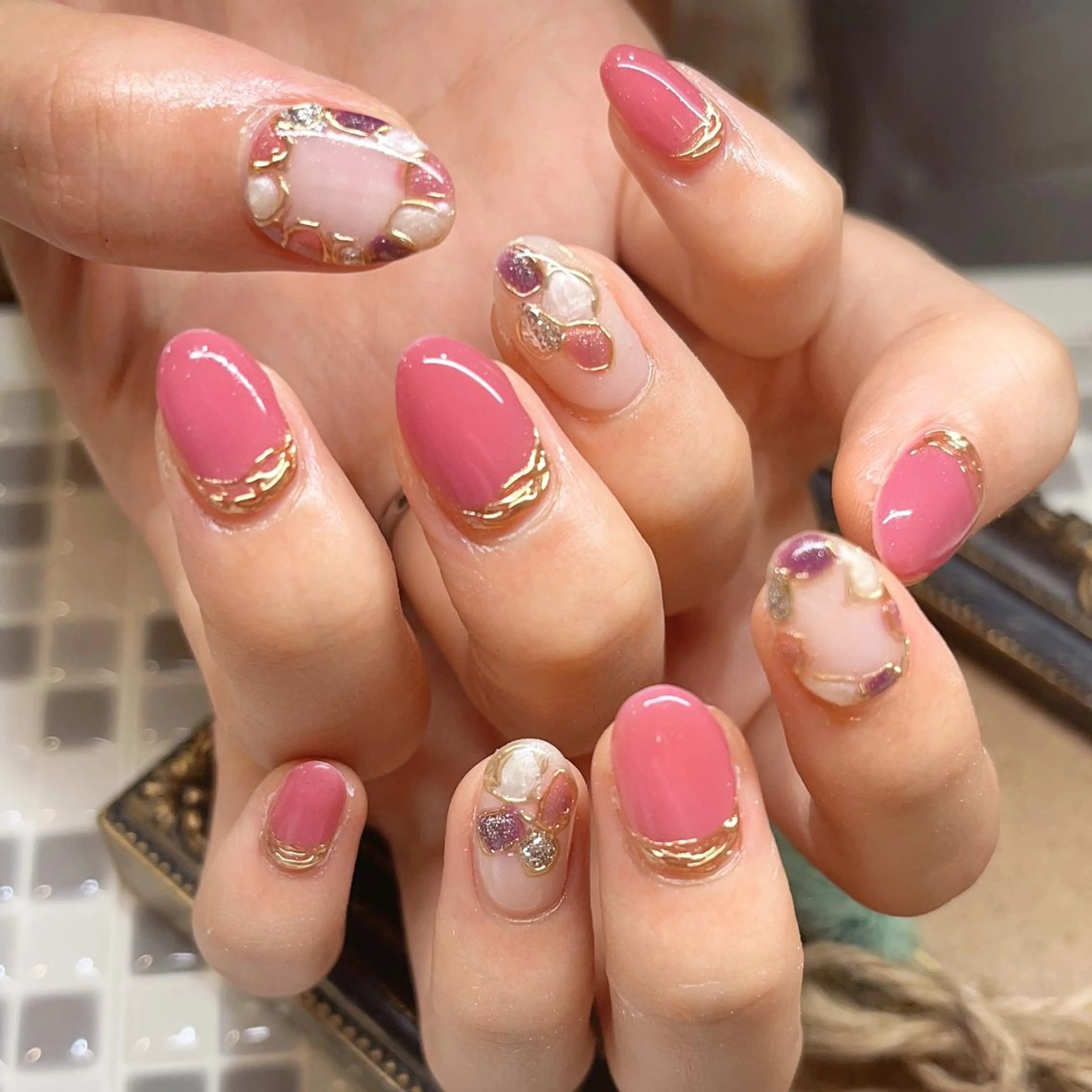 ネイル アートネイル nailist yuiのネイルデザイン