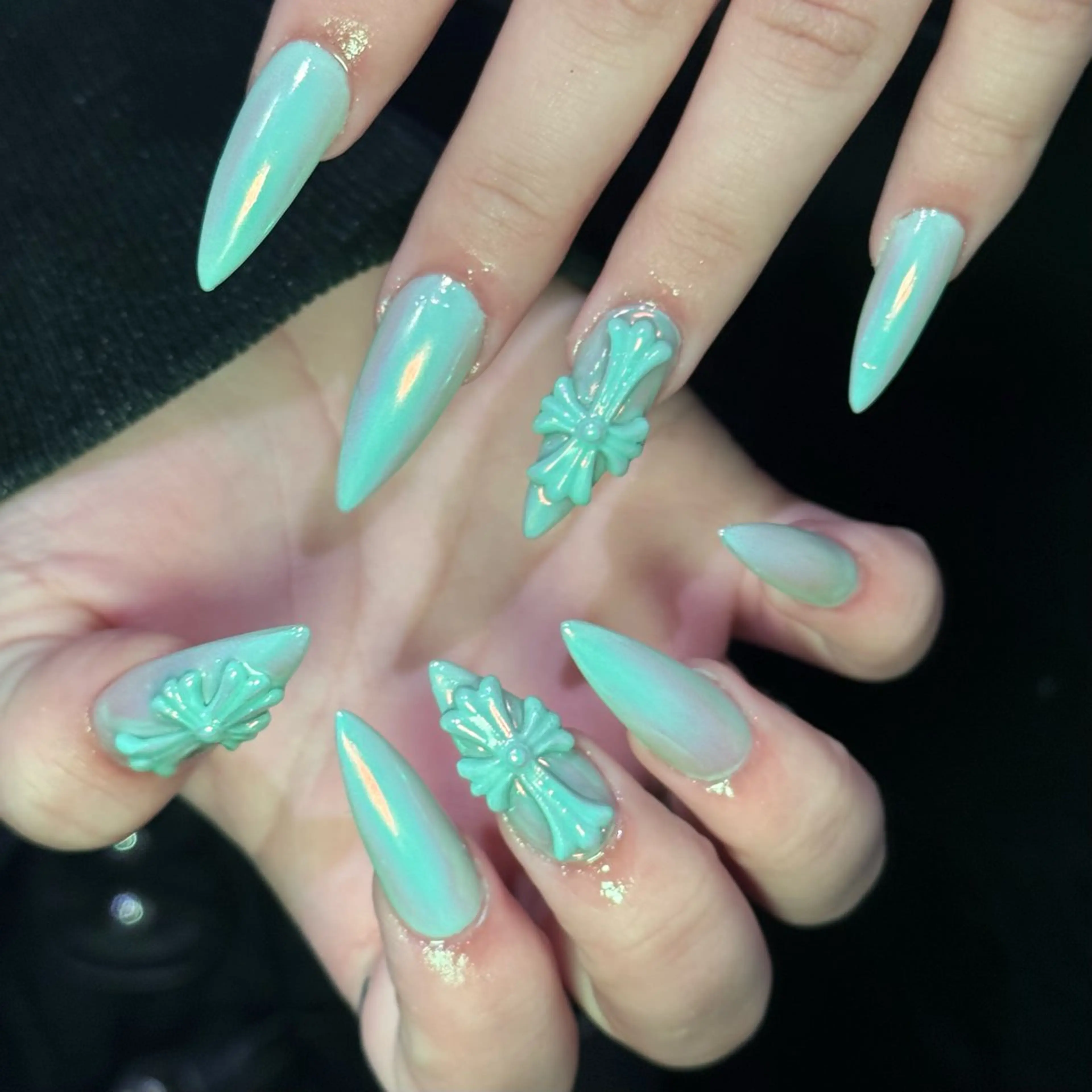 ネイル ハンドネイル ミチ💖吉祥寺💖 icebbleuのネイルデザイン