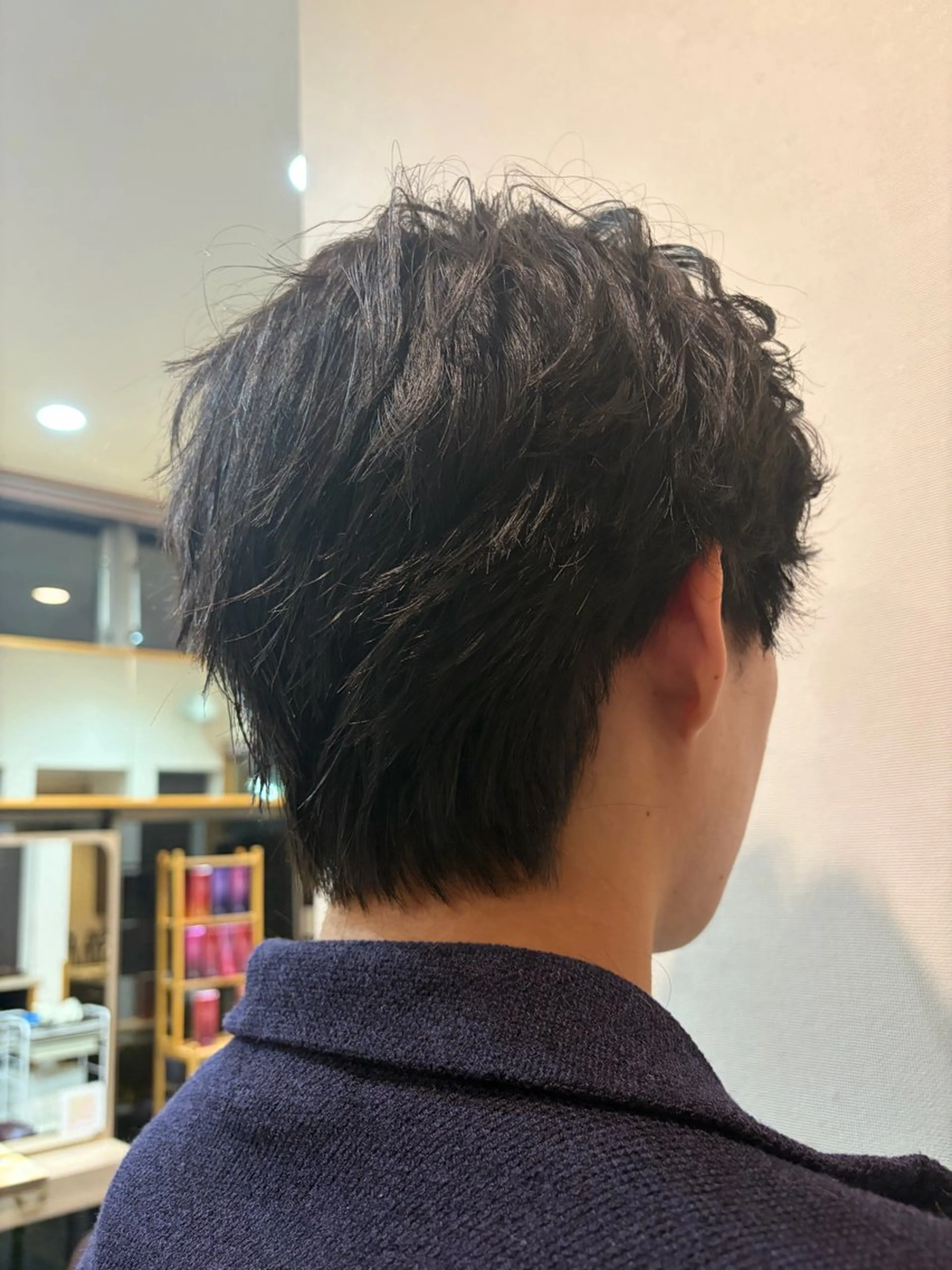 メンズ メンズパーマ 刈り上げ パーマ 中村 仁哉のヘアスタイル