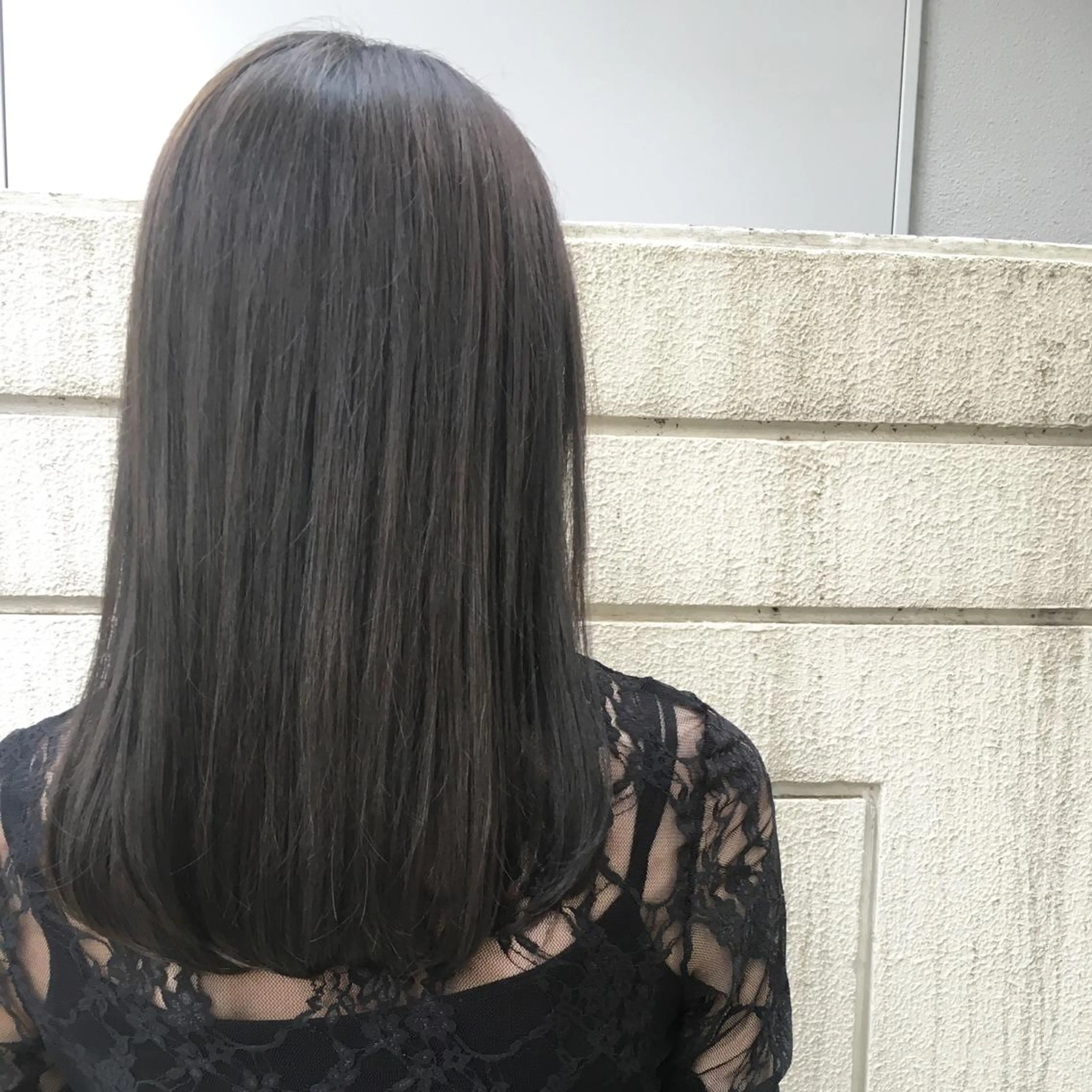 ミディアム カラー 低ダメージパーマ ケアパーマ/武田明大のヘアスタイル