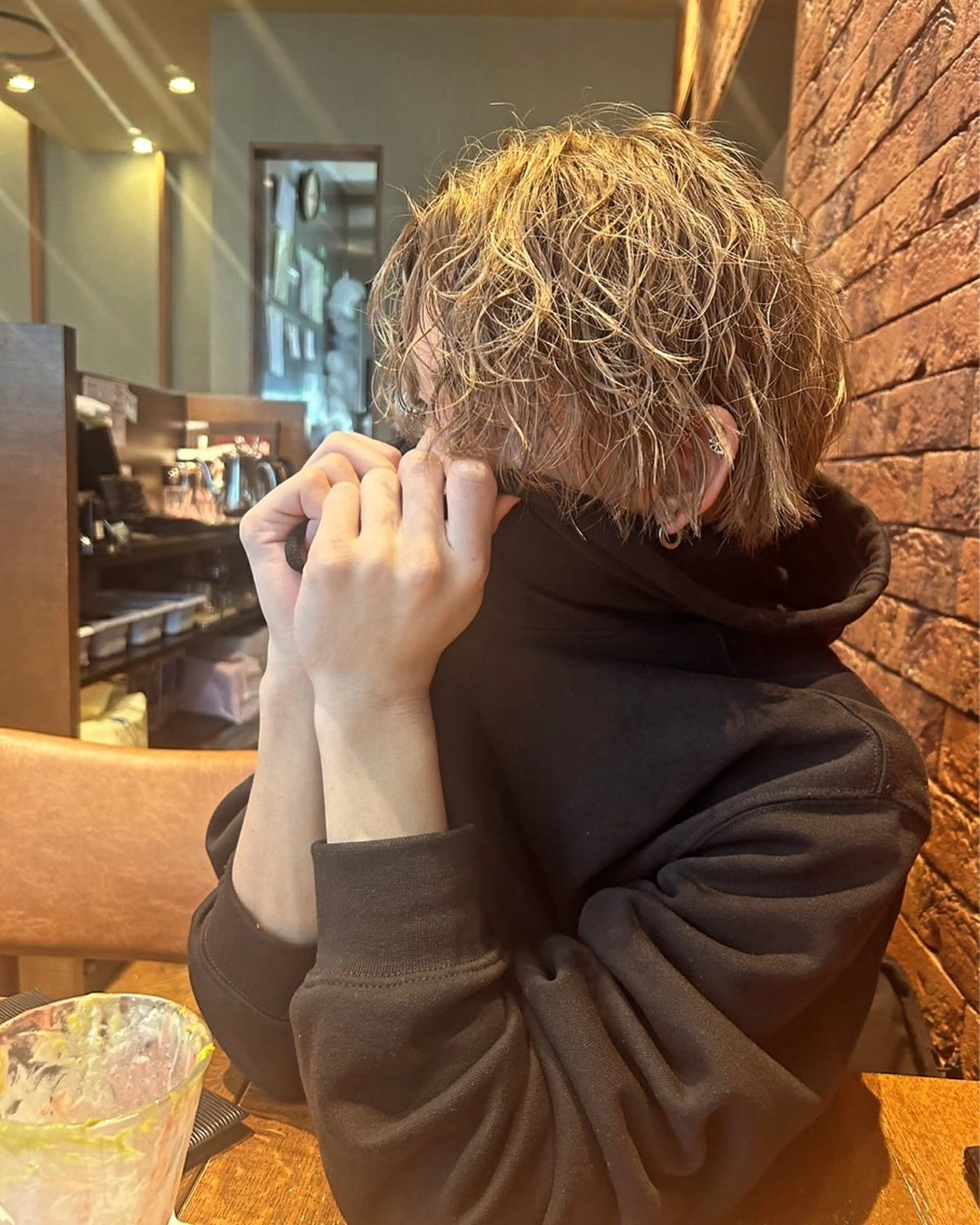 パーマ メンズ メンズパーマ スパイラルパーマ 浦田 悠真のヘアスタイル