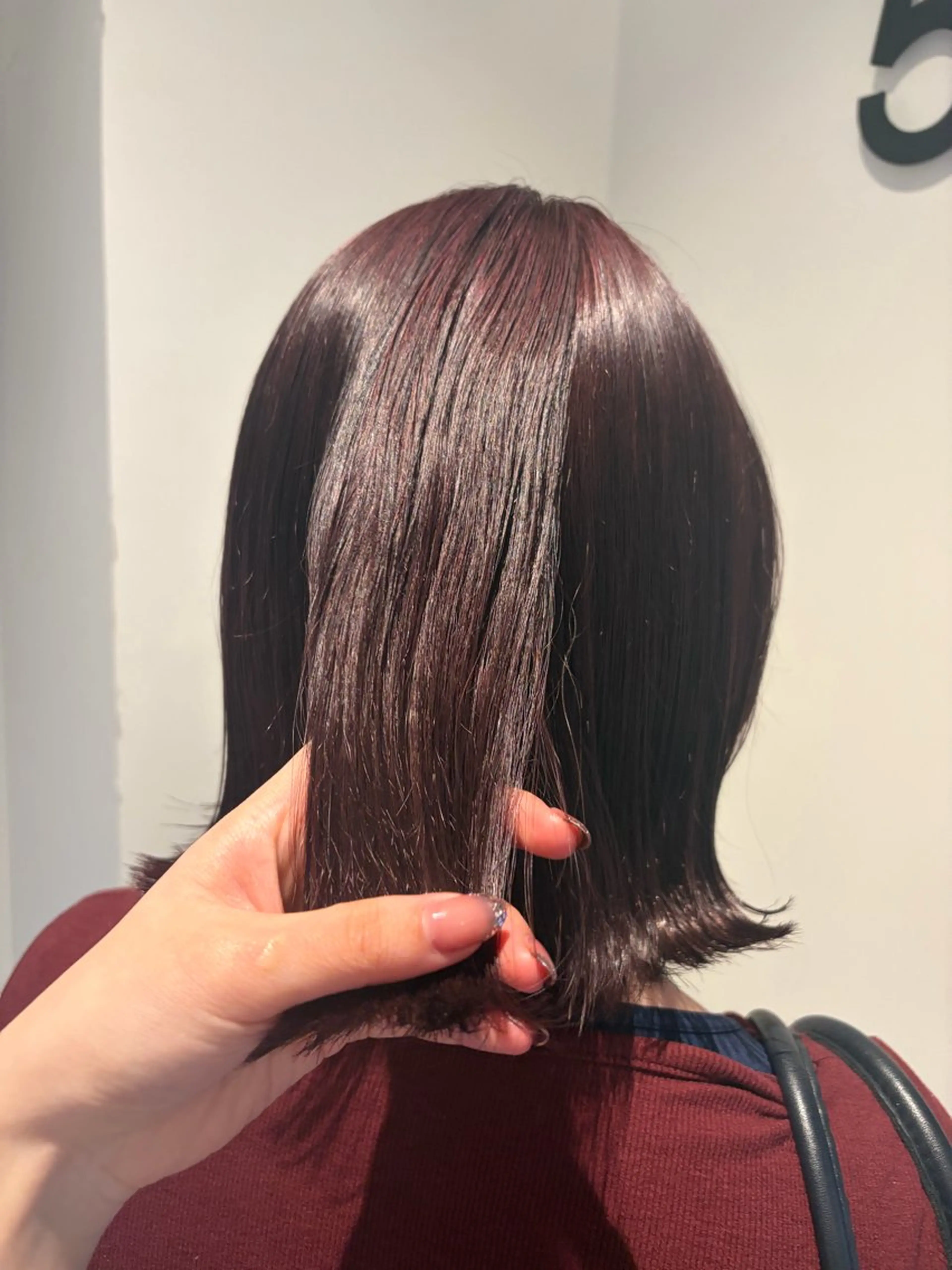 ミディアム ヘアカラー kurune chikaのヘアスタイル
