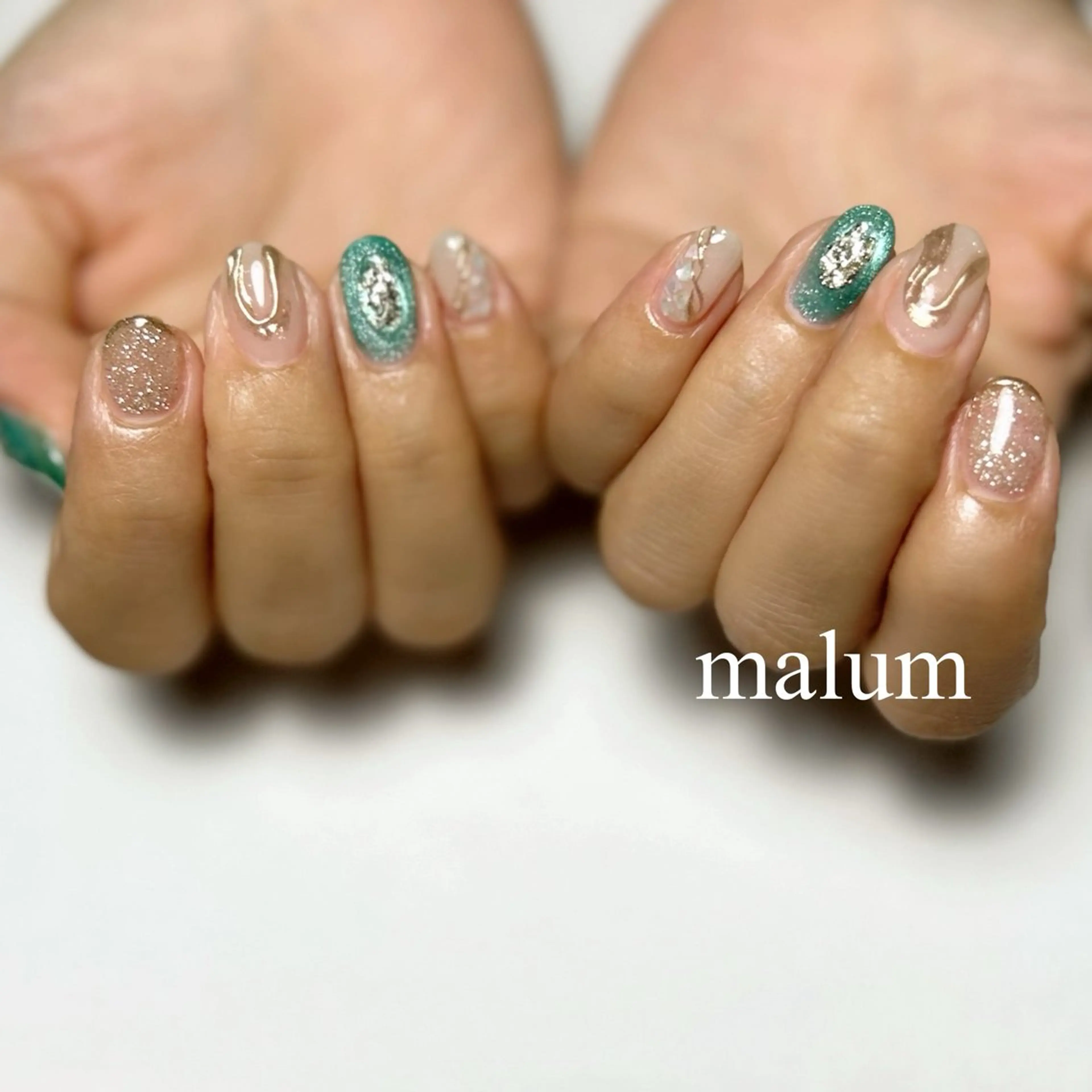 ネイル ハンドネイル malum nailのネイルデザイン