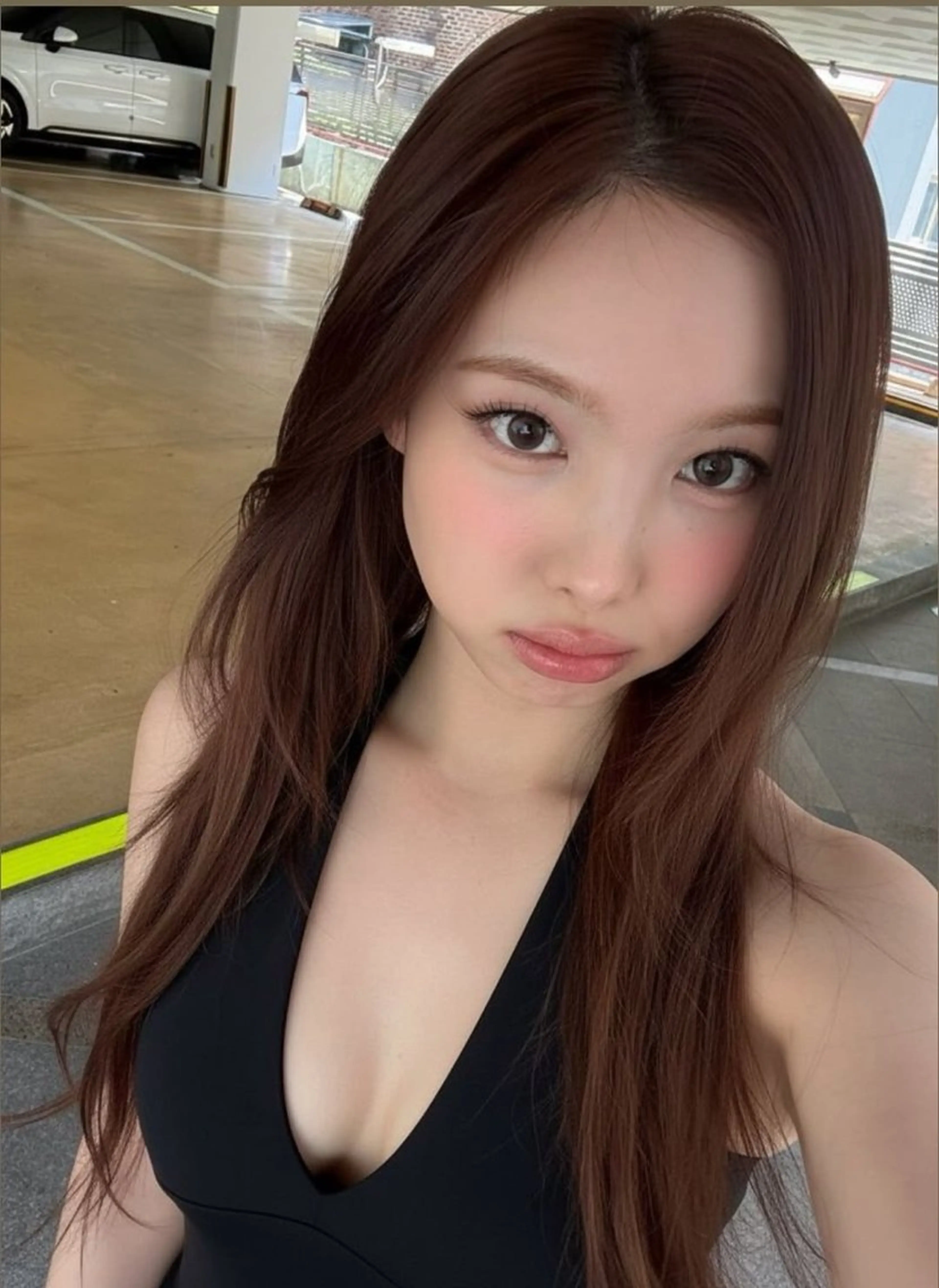 カラー 白石 瑠愛のヘアスタイル