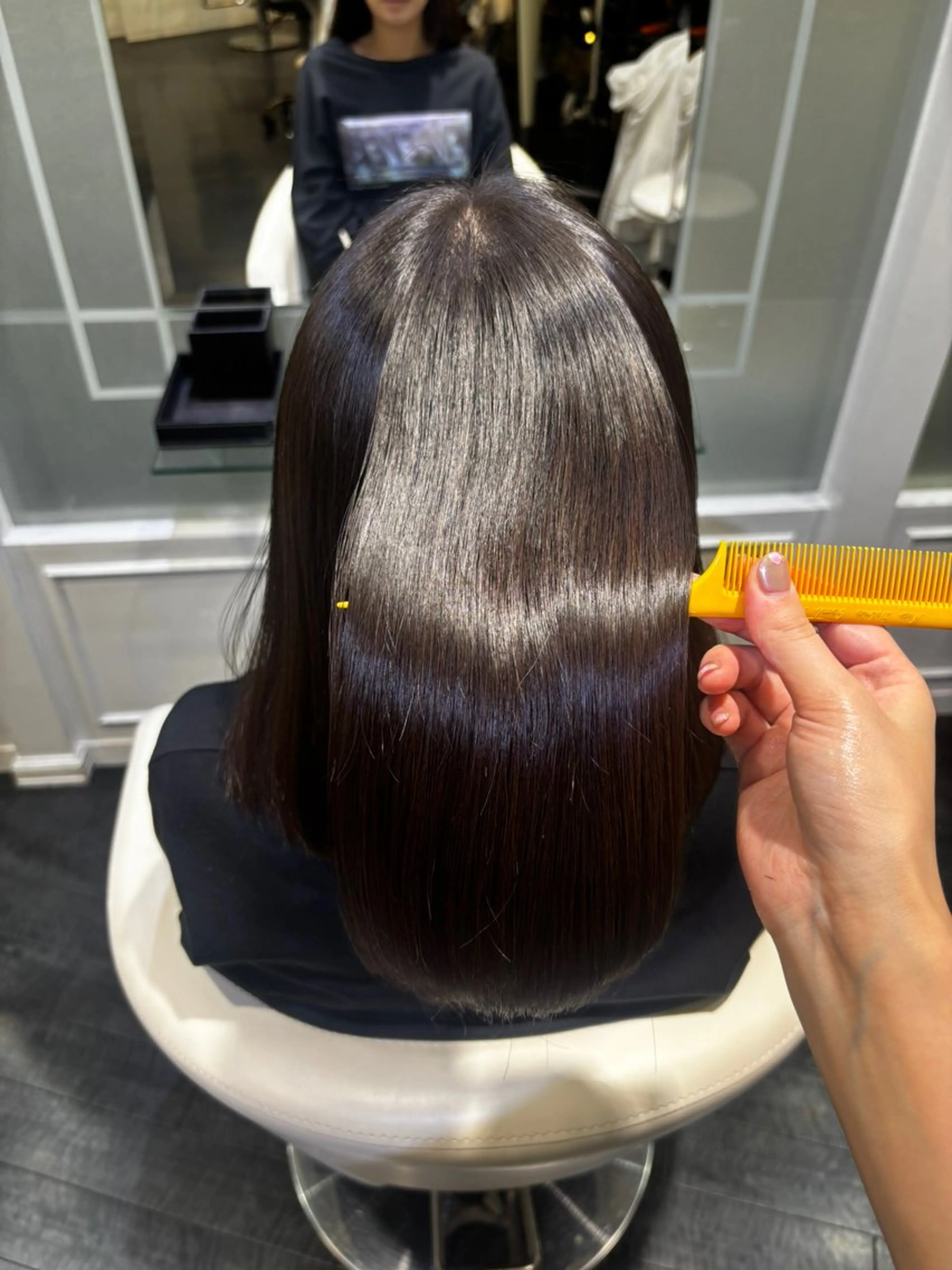 ミディアム カット トリートメント 髪質改善🤍ボブ🤍 ARC+代官山/りこのヘアスタイル