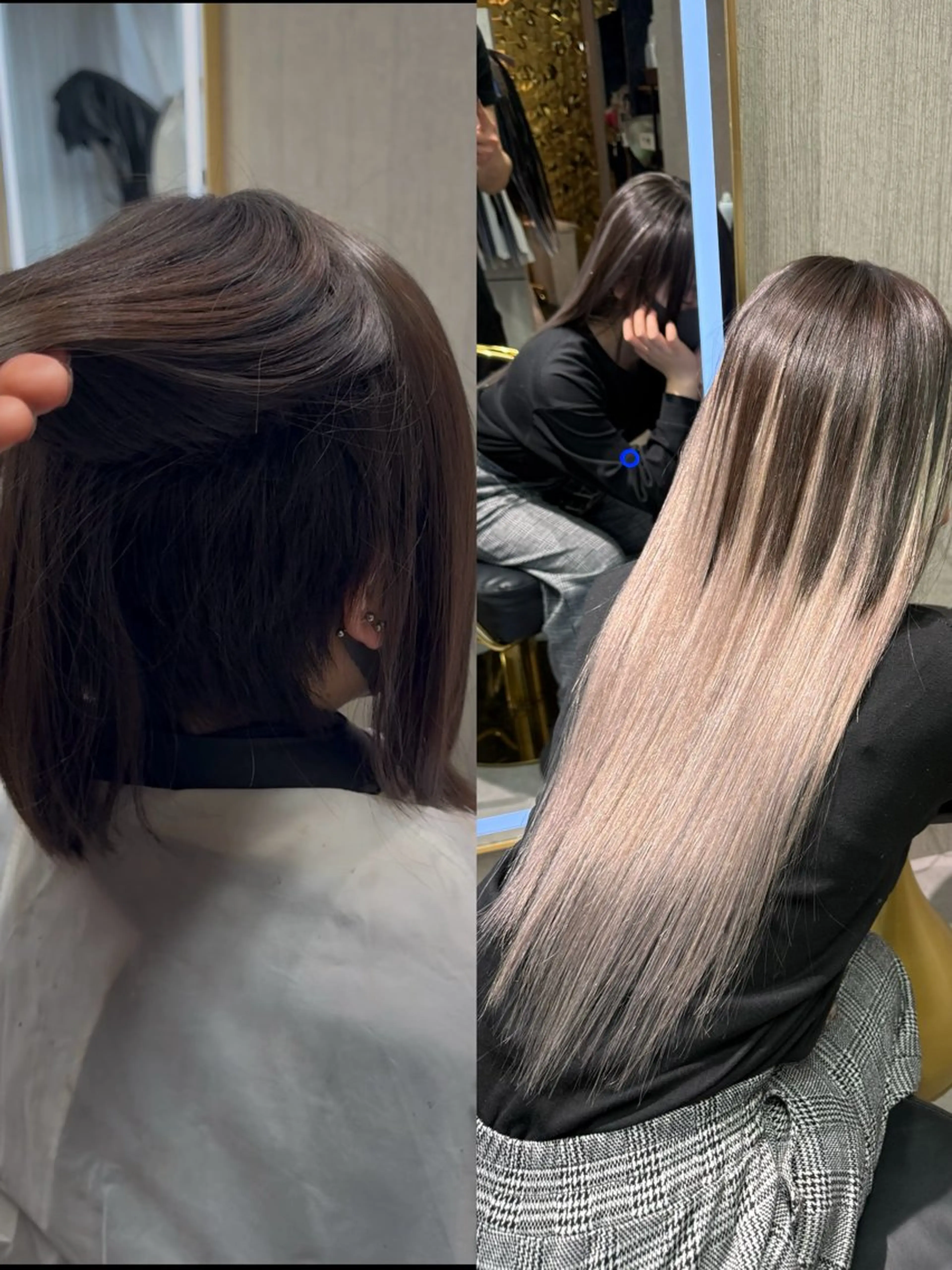 ロング カット エクステ 🐺新宿manabu カットモデル募集中のヘアスタイル