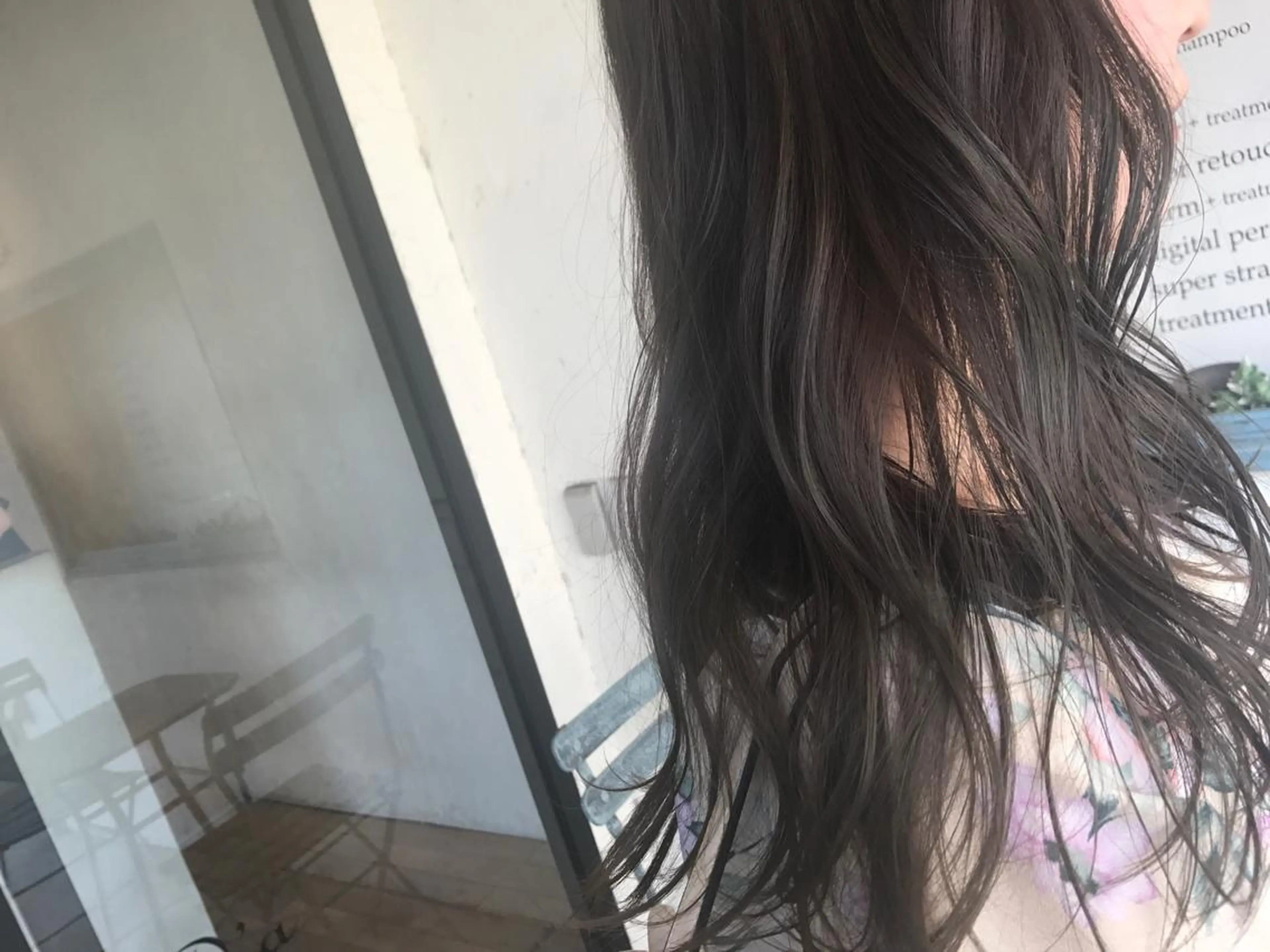 ロング カラー オリーブ透明感カラー 表参道/MIKUのヘアスタイル