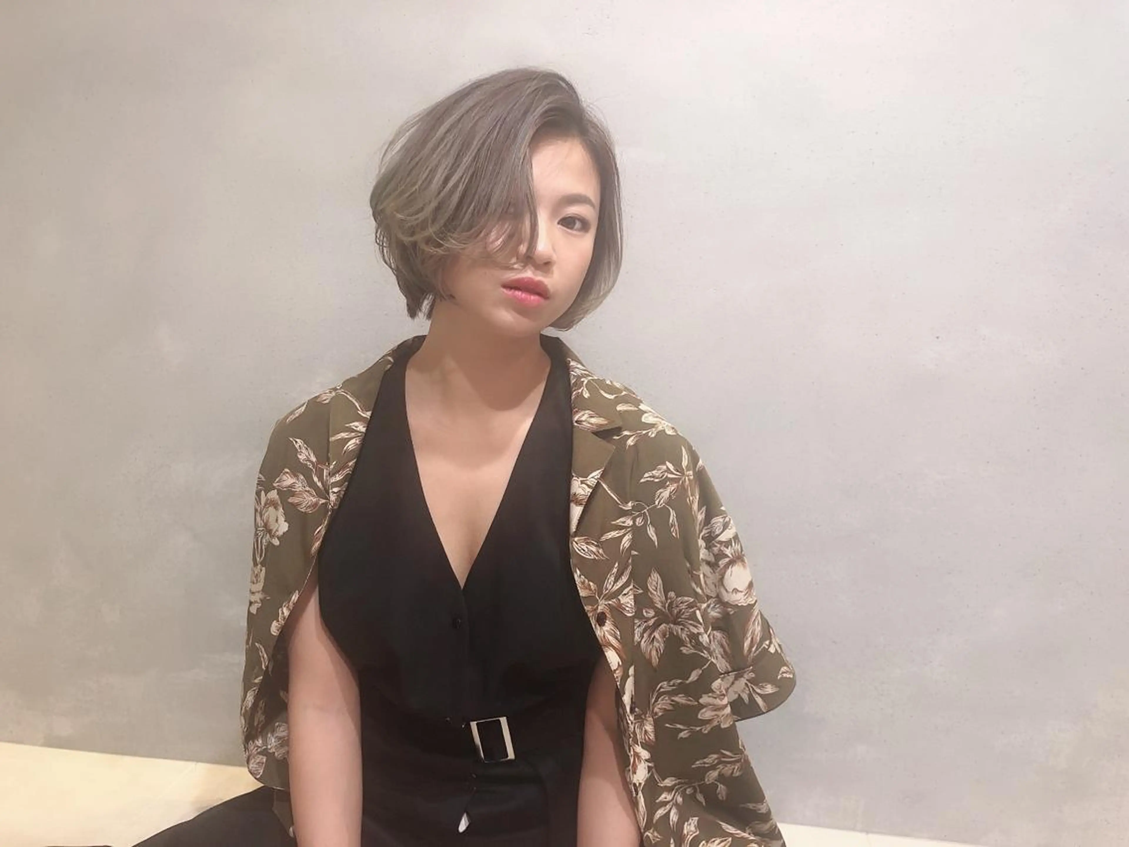 ショート 外国人風カラー レイヤーカット ヤマダ ショウコのヘアスタイル