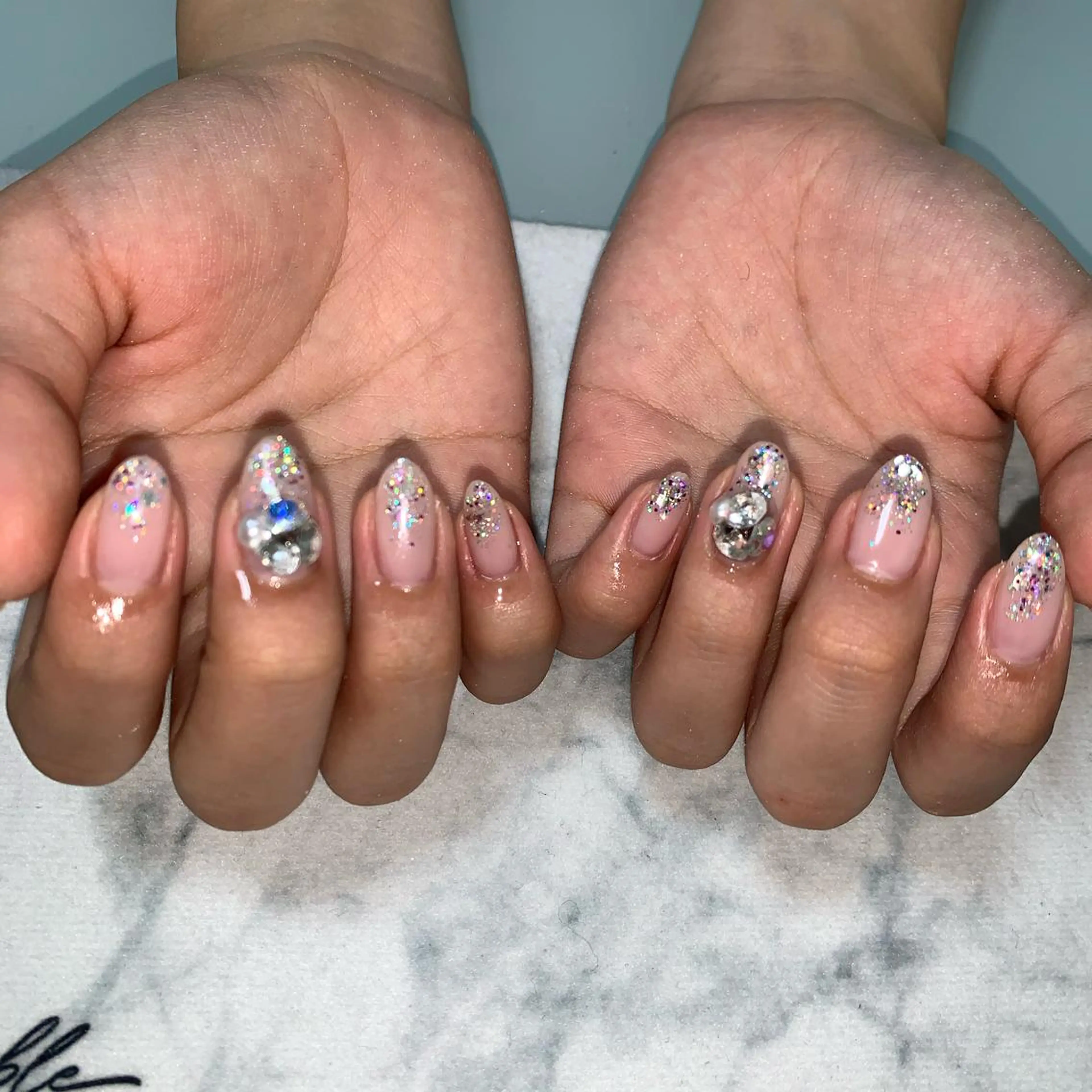 ネイル 🌙🫧CHARME (RUKA)🦋🫧のネイルデザイン