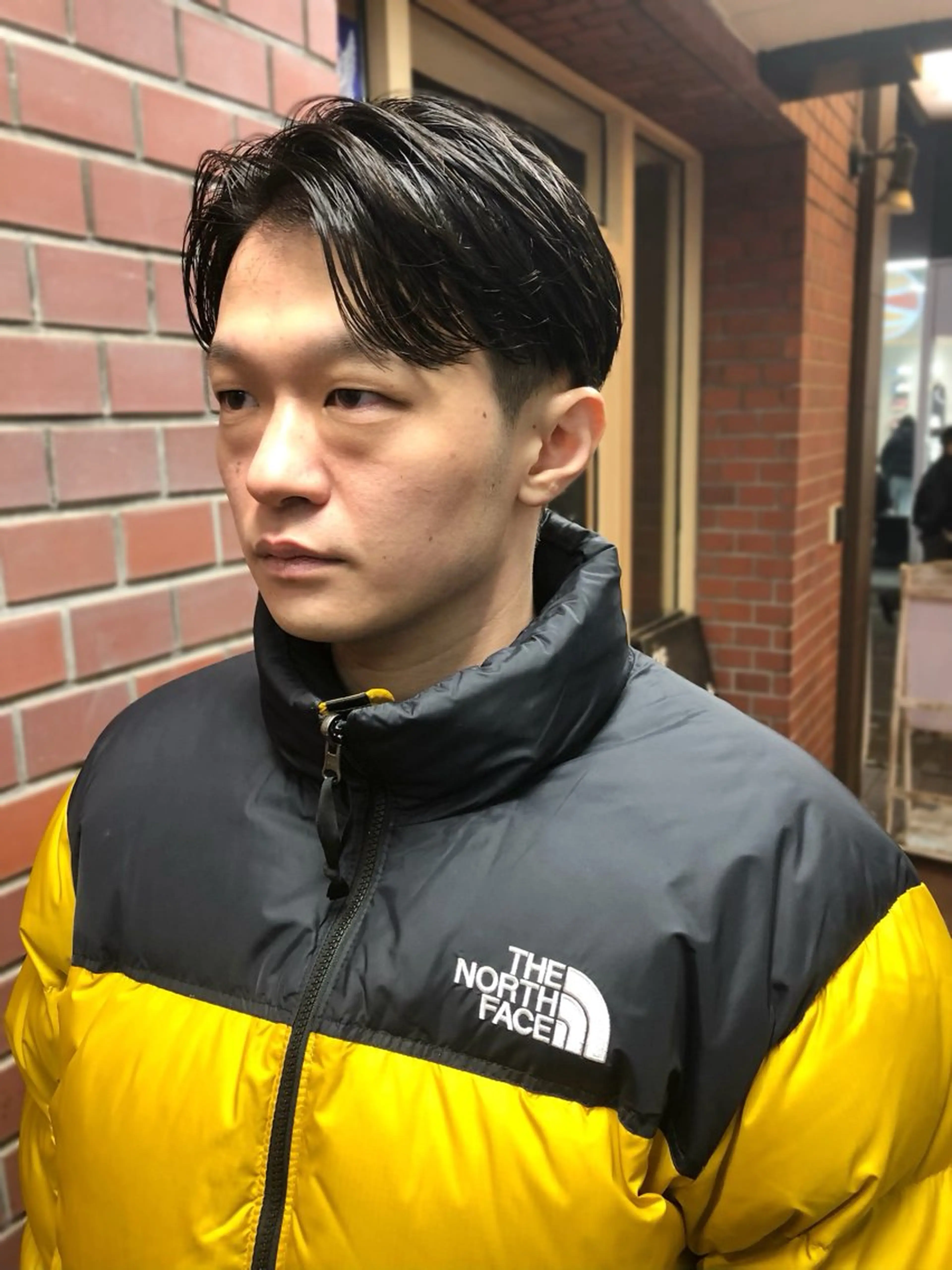 パーマ ヘアアレンジ メンズ カット トリートメント ヘアセット ainico+所属・メンズ特化✂️栗原 侑也のヘアスタイル