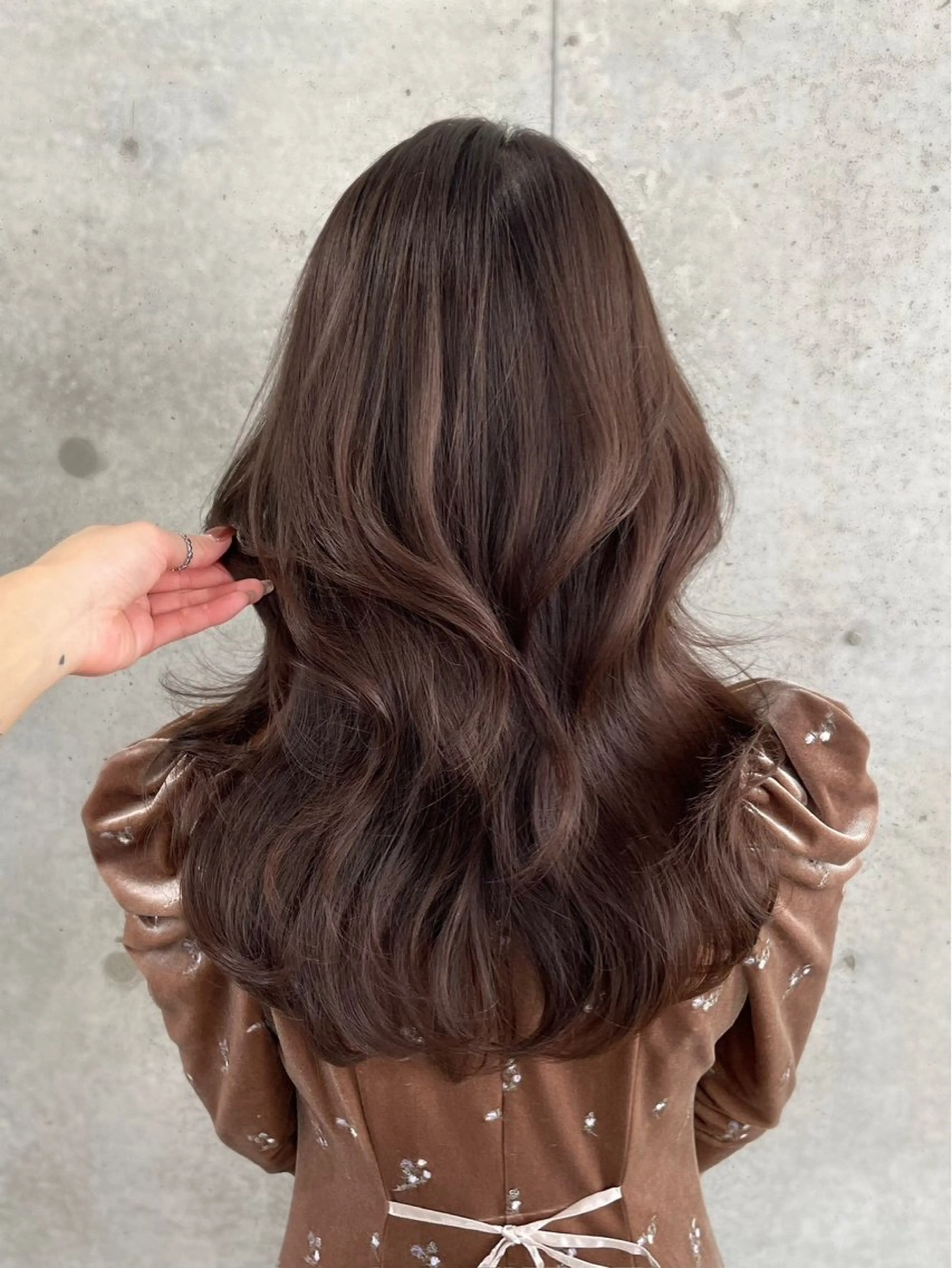 カラー ブラウンカラー モカブラウン ヘアカラー 透明感カラー🫧 AOのヘアスタイル