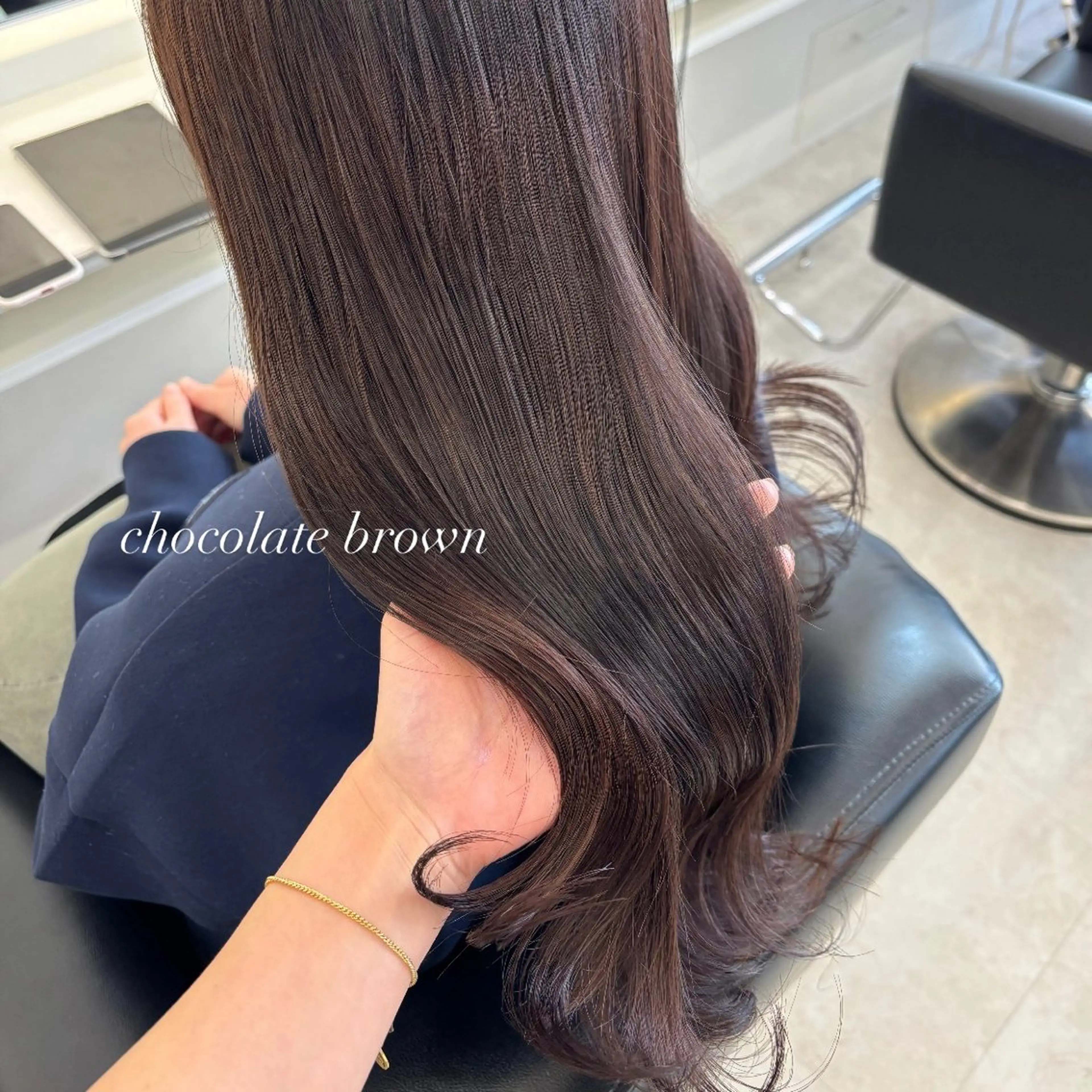 ロング カット ヘアカラー Parve Mix / 根本 梨湖🫧のヘアスタイル