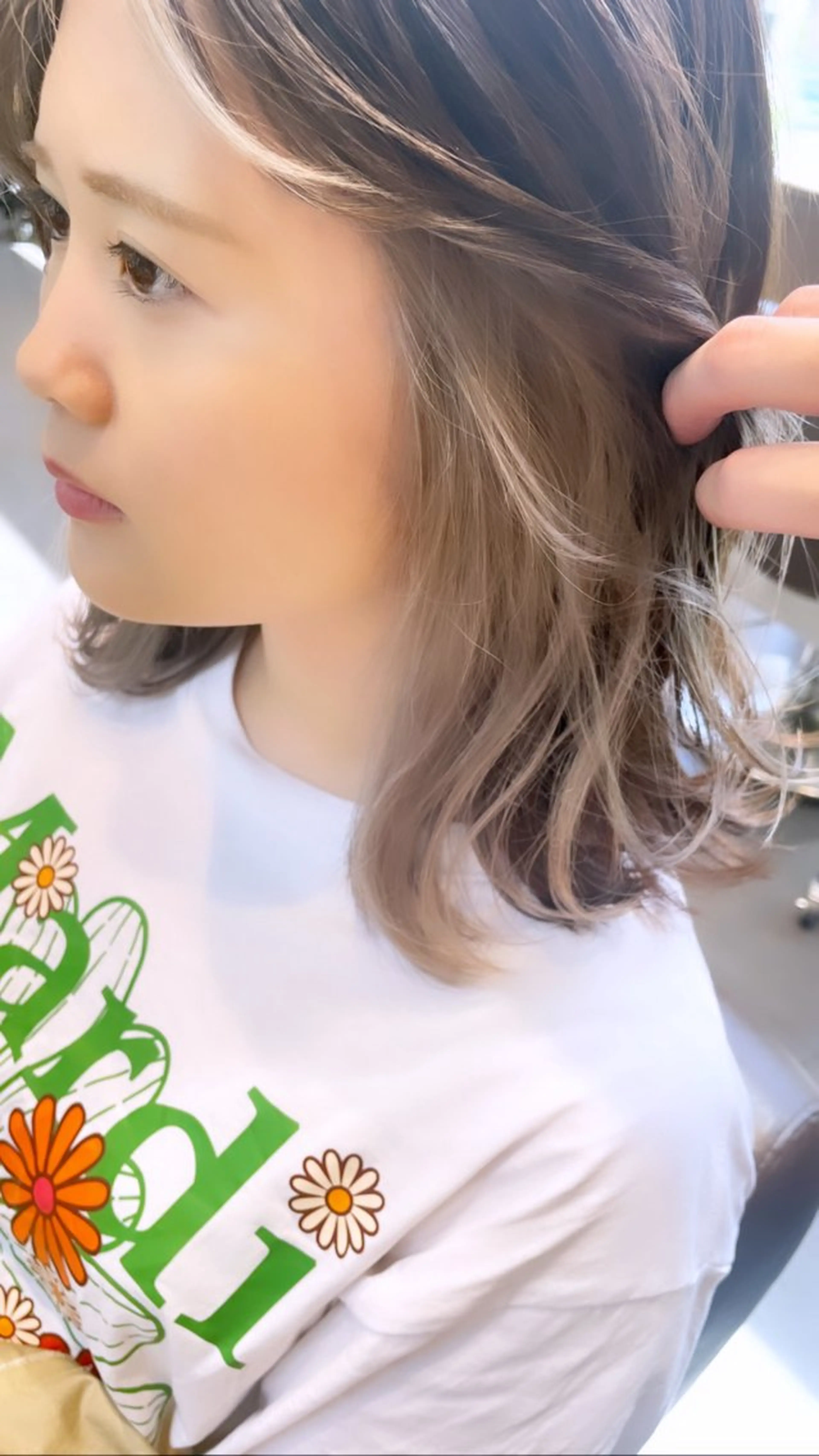 初めてのブリーチ人気No.1インナーorイヤリングカラーの写真