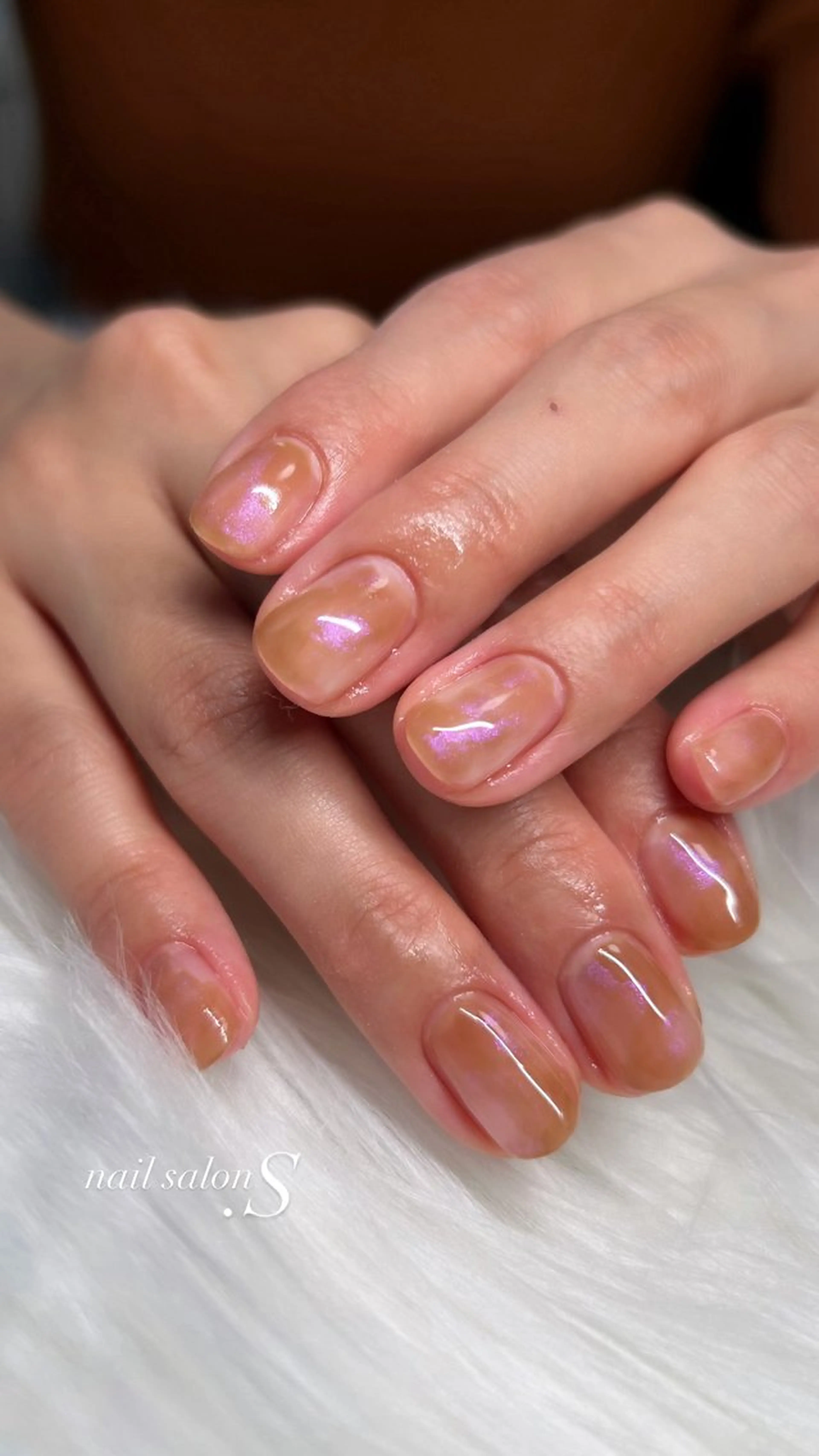 ネイル ニュアンスネイル シンプルネイル 関山 志乃のネイルデザイン