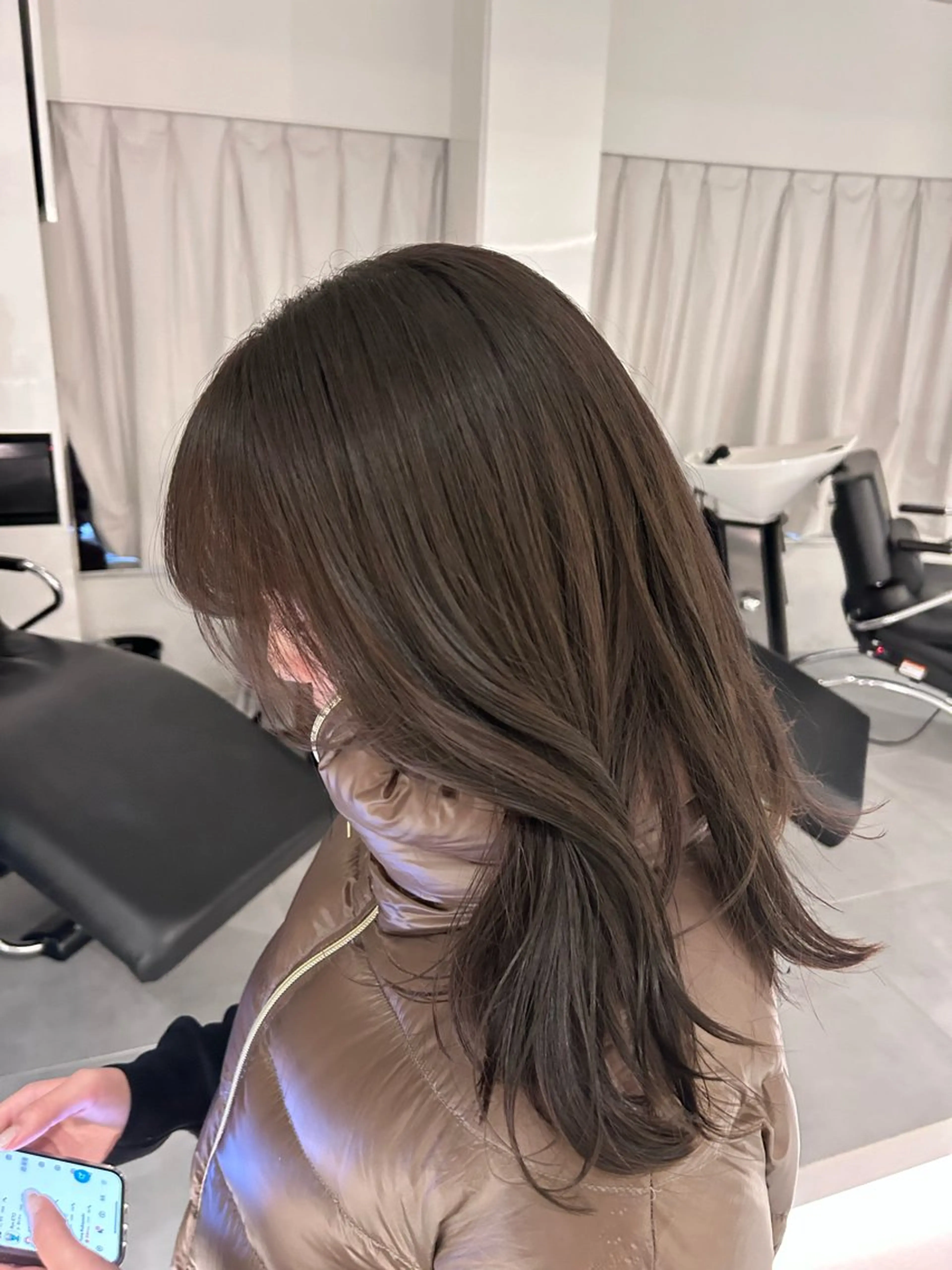 ミディアム カラー 🪞透けhair 🪞honokaのヘアスタイル