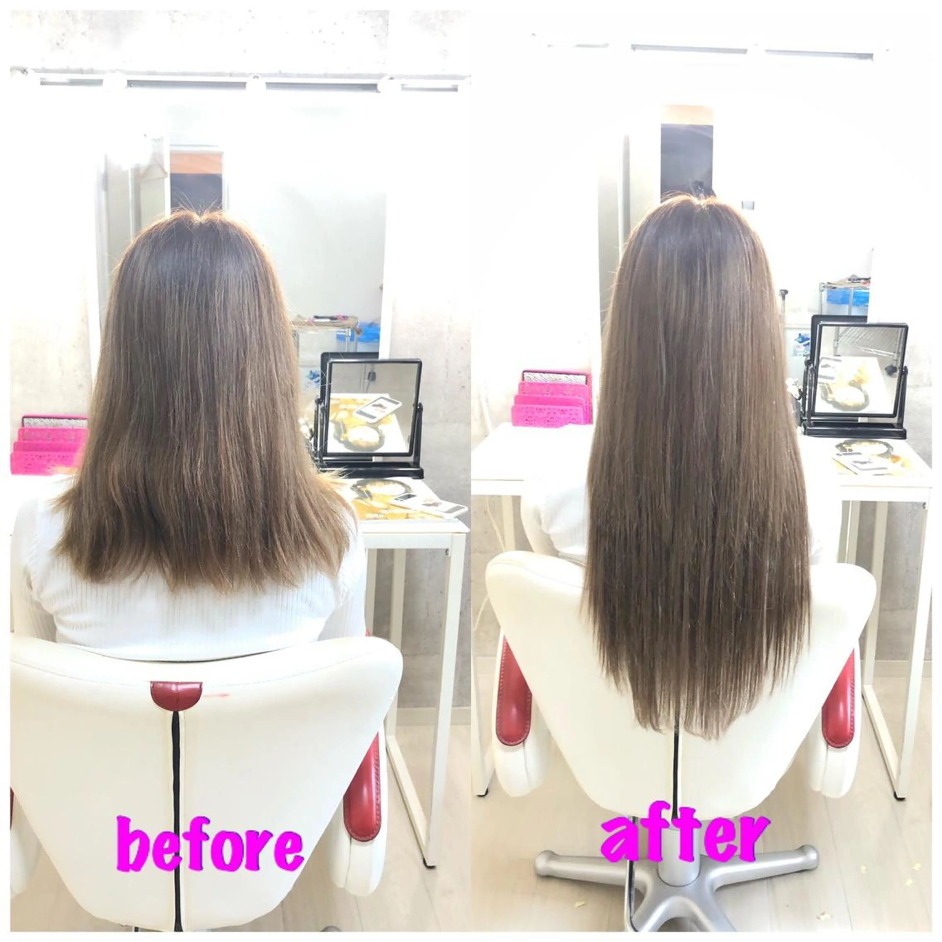 ロング エクステ 🌸ドレスアップ 心斎橋店🌸のヘアスタイル