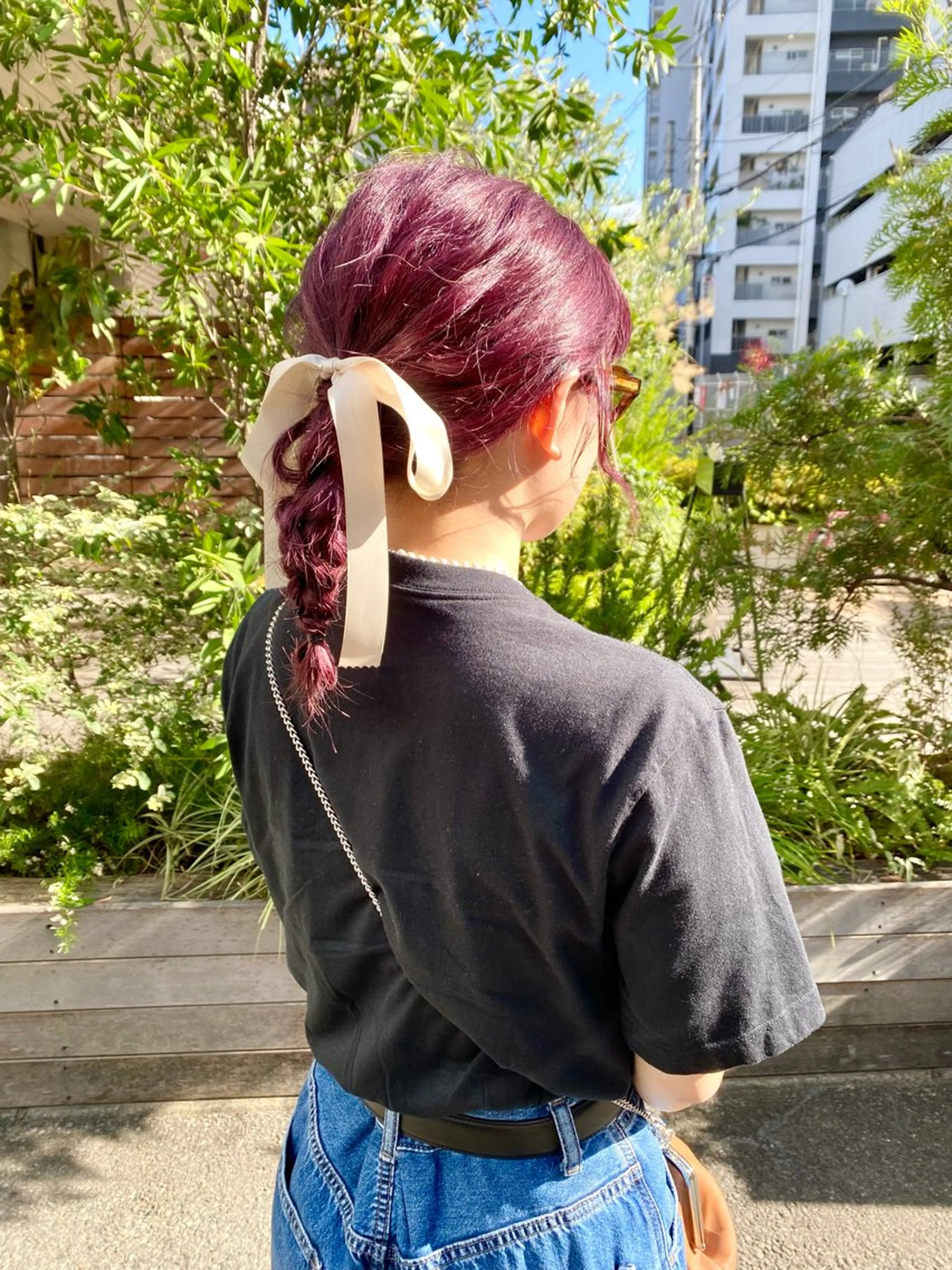 ロング カラー ヘアアレンジ BELLA阿部野 TOMOMIのヘアスタイル