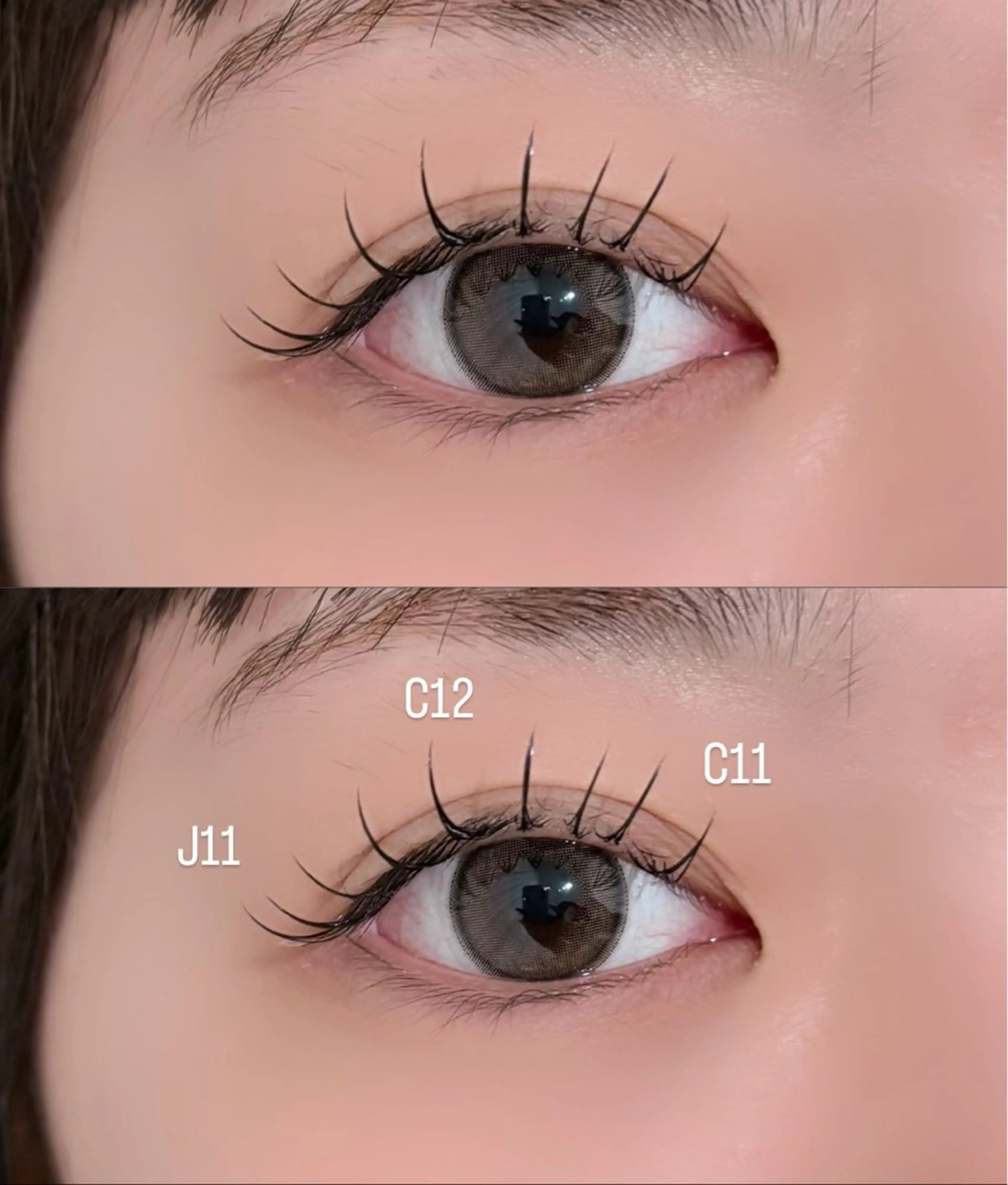 マツエク・マツパ meRK manamiのマツエク・マツパデザイン