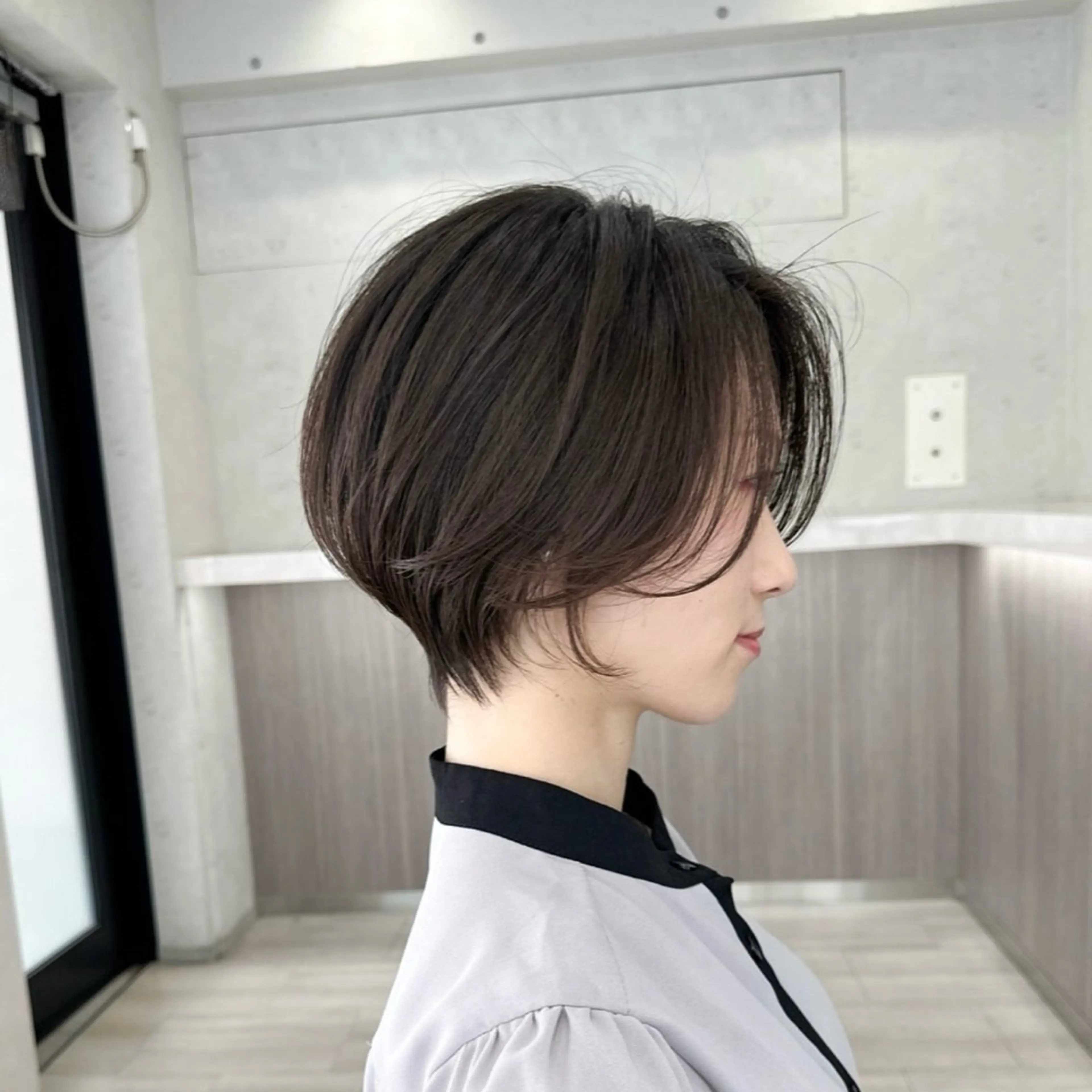 ショート 艶カラー/ヘアセット 着付け　ふうか　渋谷のヘアスタイル