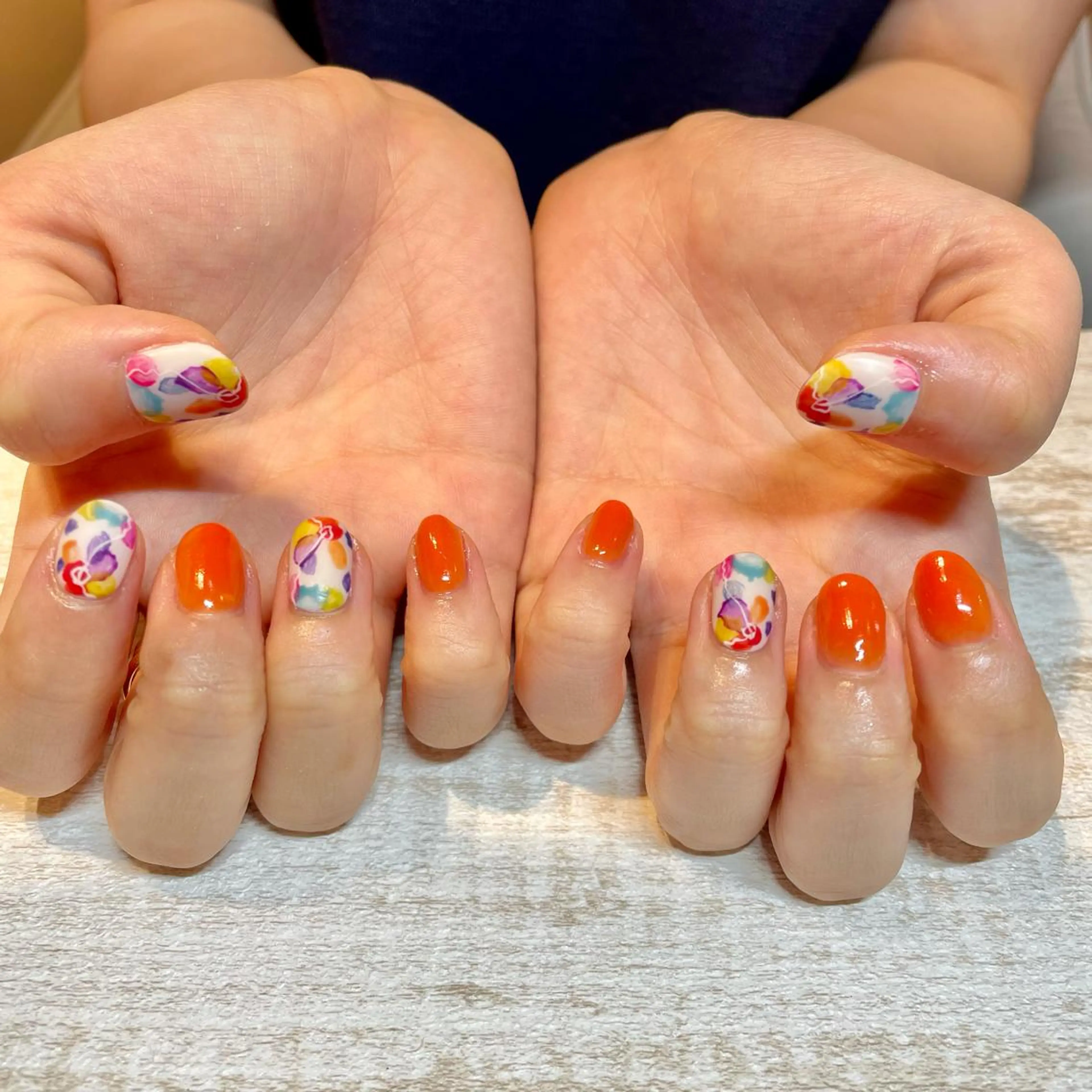 ネイル ハンドネイル Tocowaka マエダのネイルデザイン