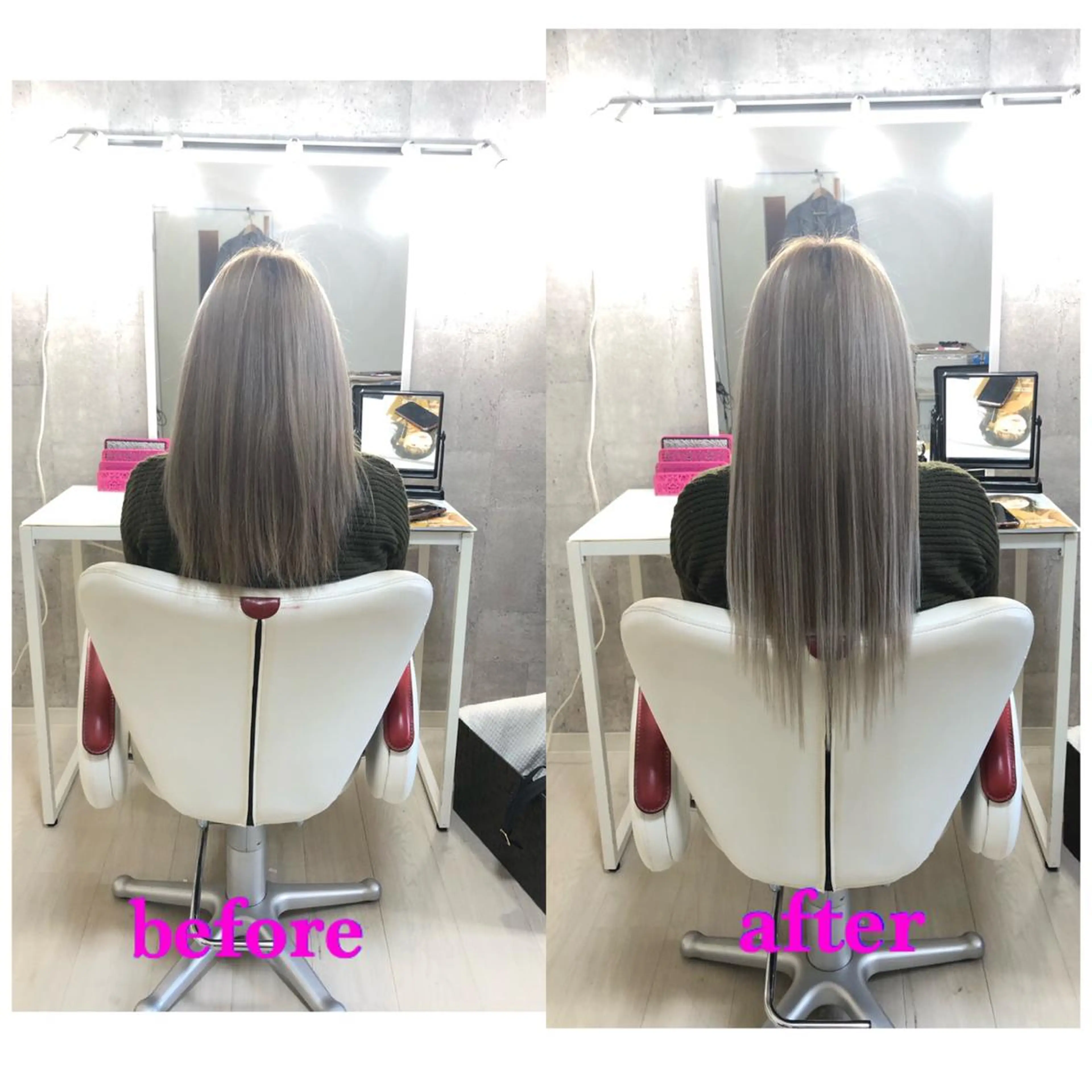 ロング エクステ 🌸ドレスアップ 心斎橋店🌸のヘアスタイル