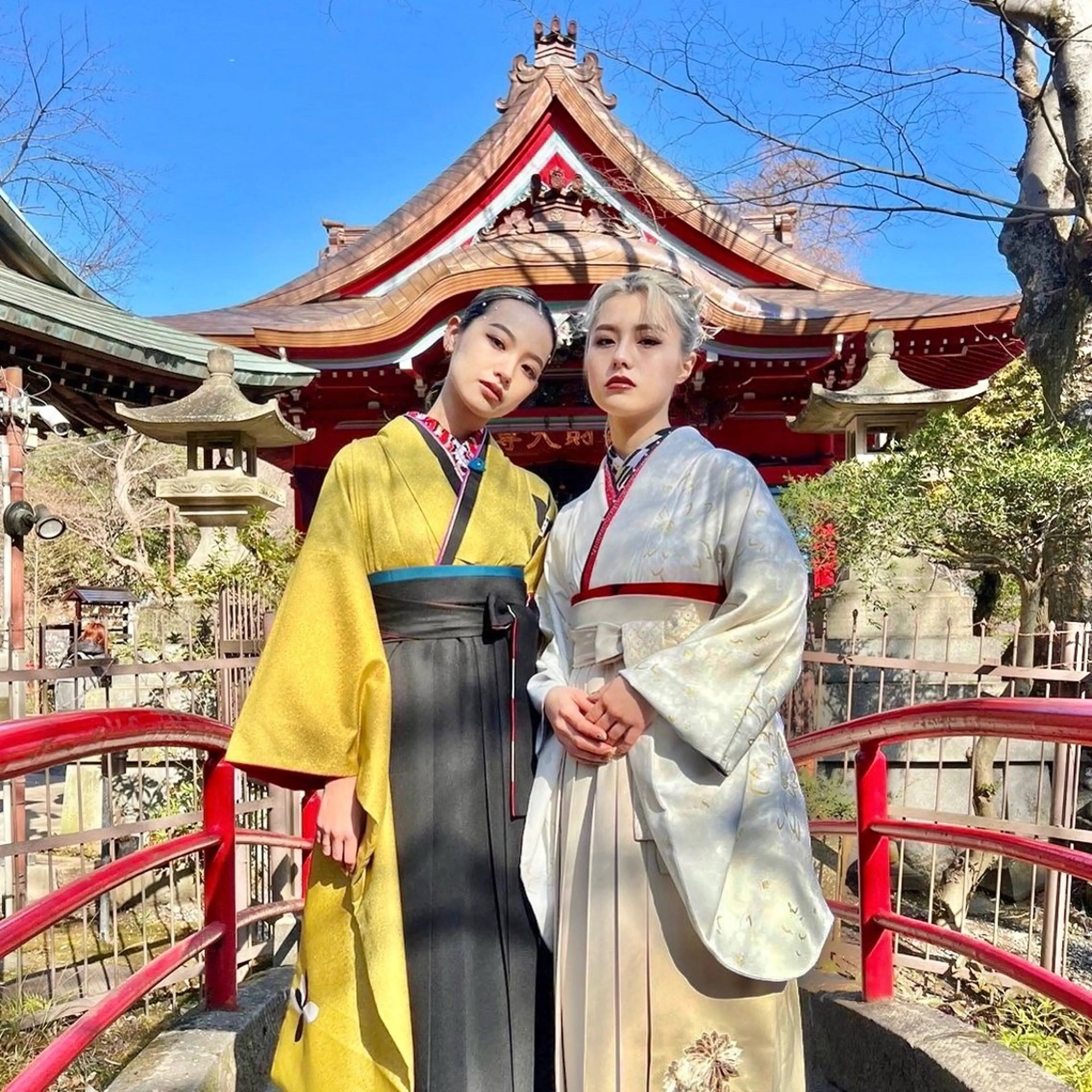 【🧤ヘア&着付け👘】早朝◎卒業式ヘアセット+袴着付け(持込のみ)の写真