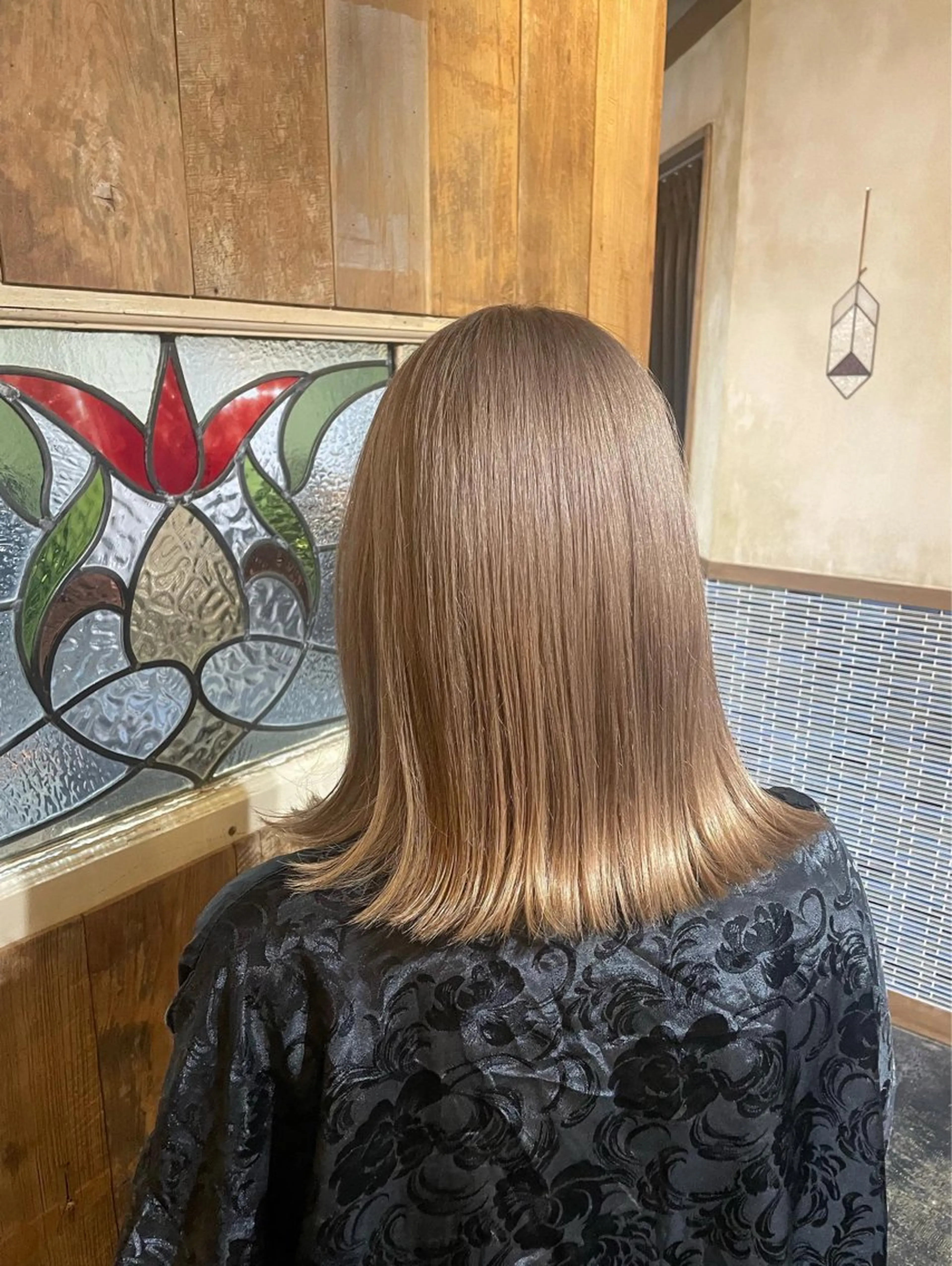 ミディアム L STUDIO所属・ハイトーン/ブリーチ 🧁soraのヘアスタイル