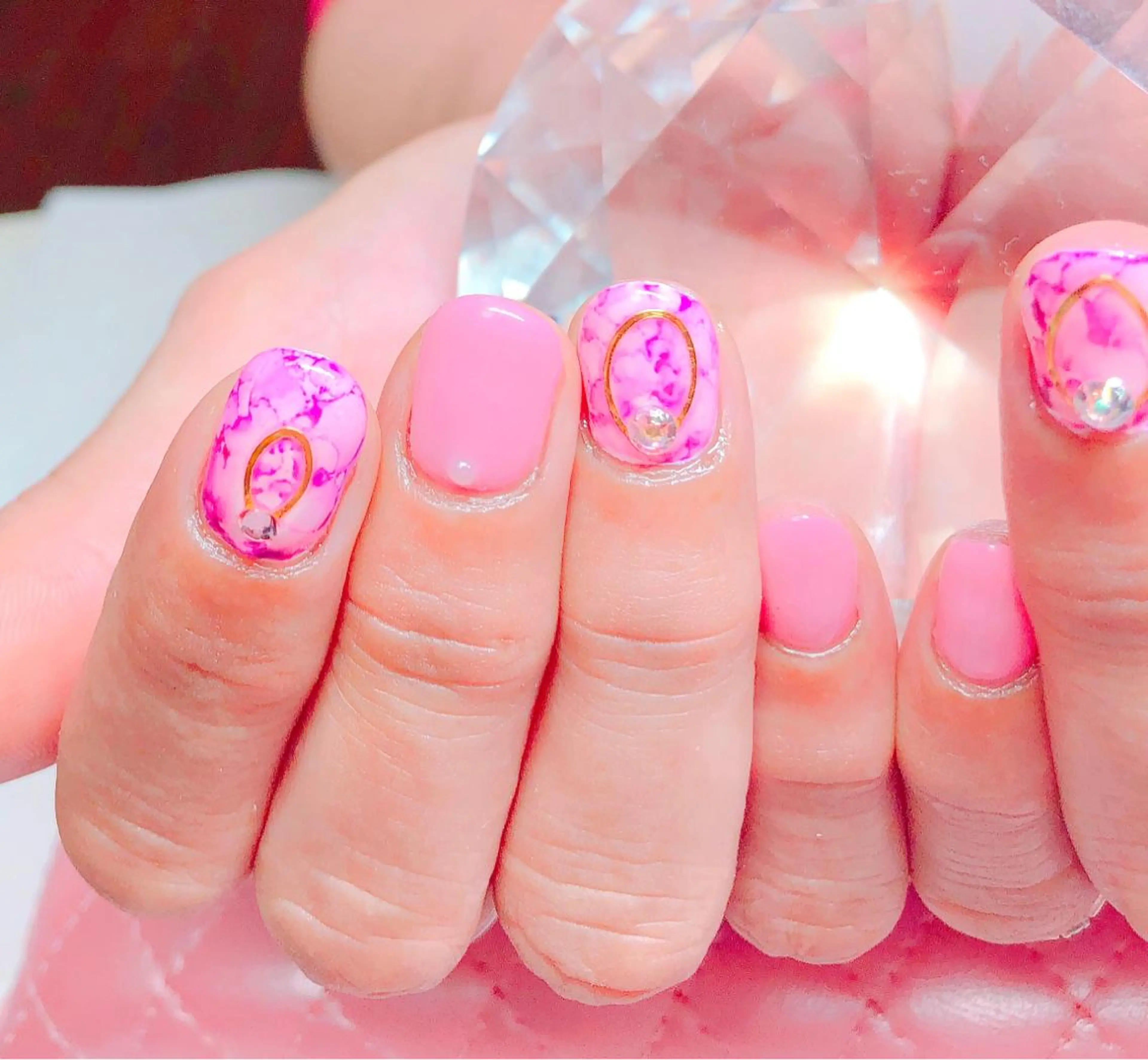 ネイル アートネイル ハンドネイル CROWN プライベートサロンのネイルデザイン